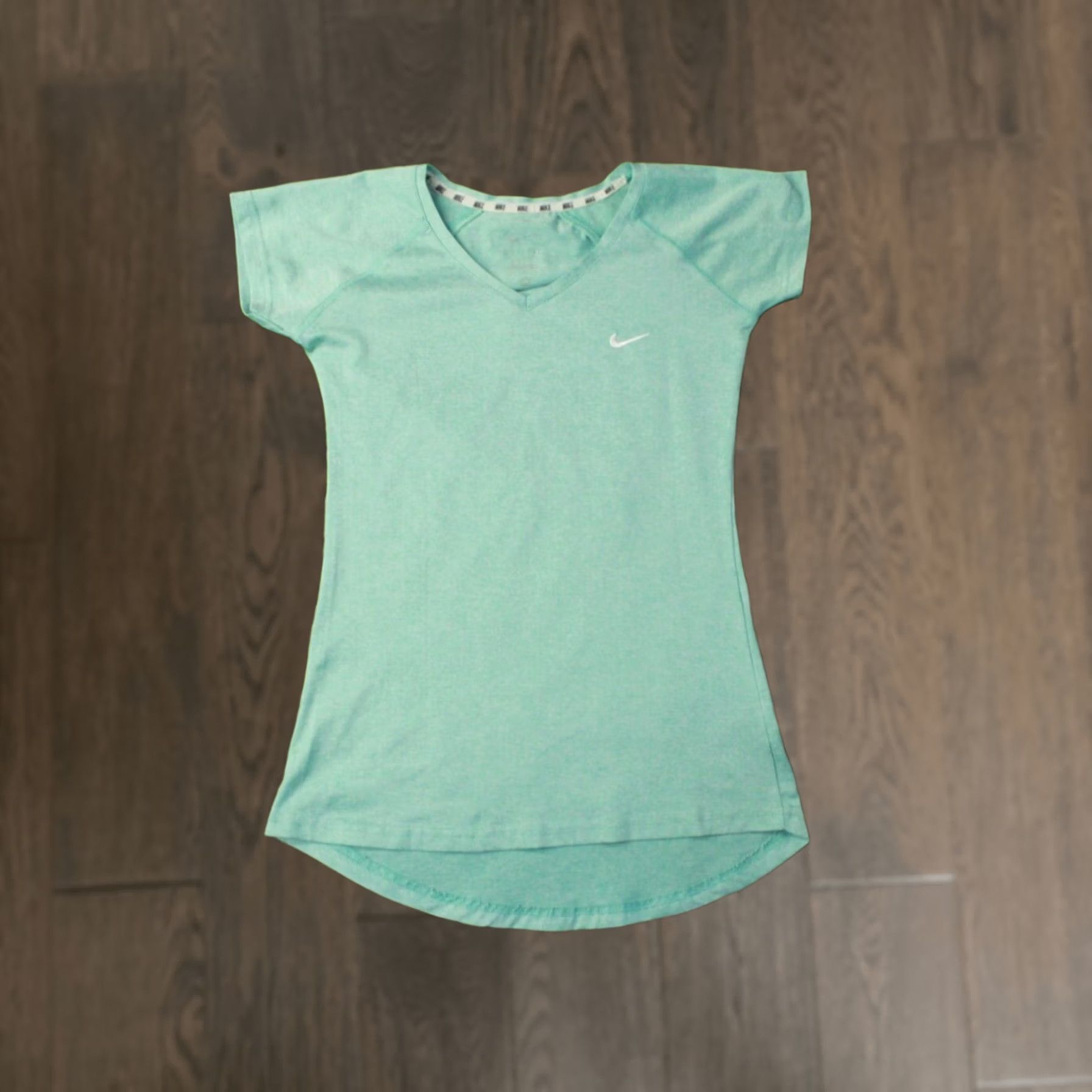 Nike Nike Dri-FIT Running Shirt Women Training Jersey Tee S Small Mint Size S / US 4 / IT 40 - 1 Thumbnail