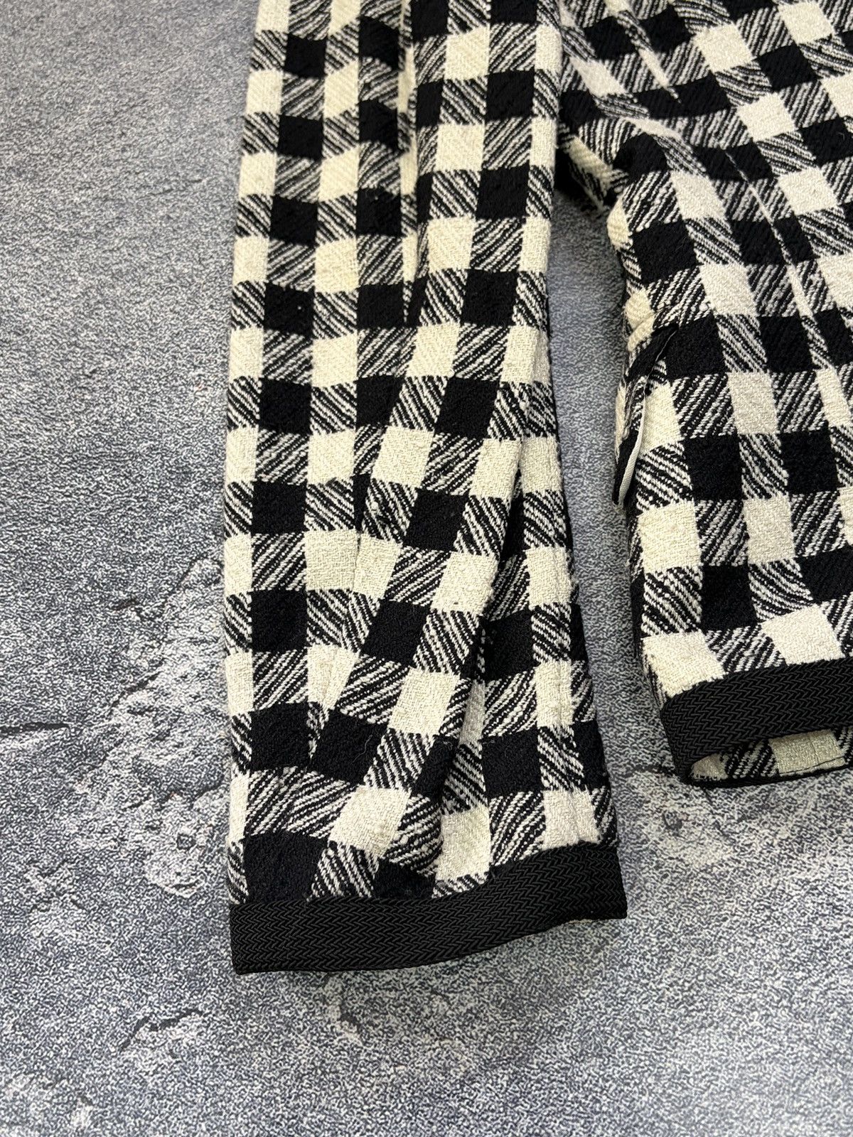 Escada Vtg Escada Margaretha Ley Silk Wool Gingham Blazer W. Ger 38 Size M / US 6-8 / IT 42-44 - 12 Thumbnail
