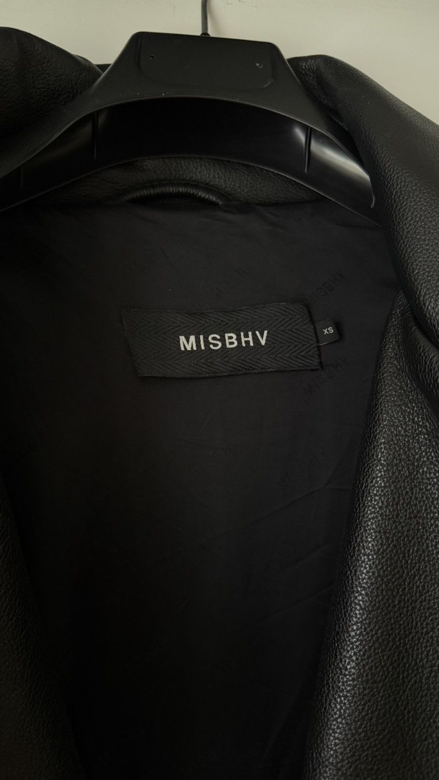 Misbhv Misbhv Oversized Leather Jacket Size US L / EU 52-54 / 3 - 3 Thumbnail