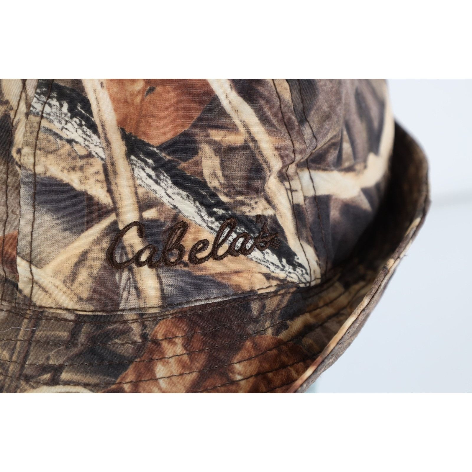 Cabelas Vintage 90s Cabelas Waterproof Goretex Camouflage Jones Hat Size ONE SIZE - 4 Thumbnail