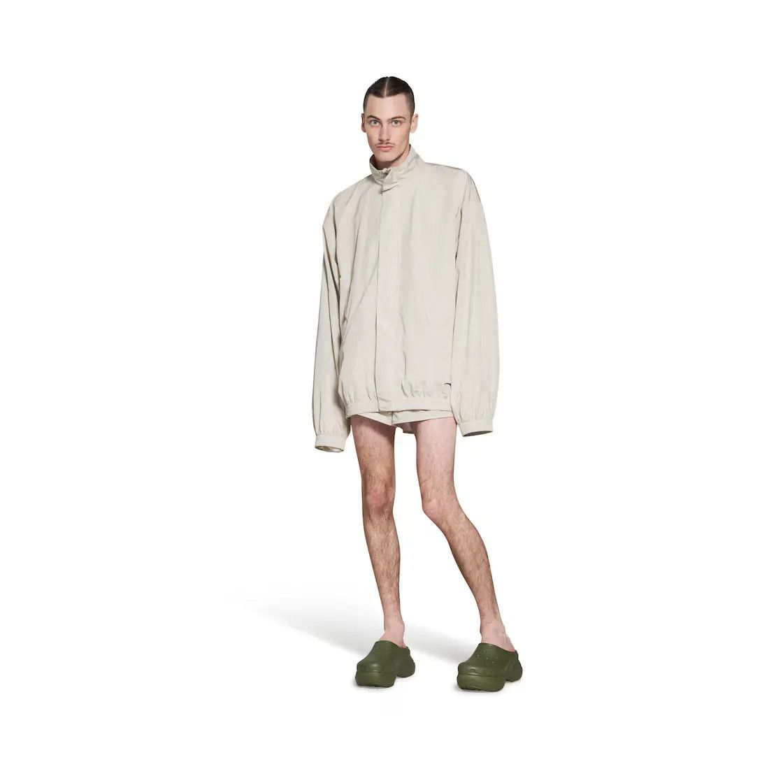 Balenciaga × Crocs o1s1wg110325 Crocs™ Mules in Dark Green Size US 7 / EU 40 - 7 Thumbnail