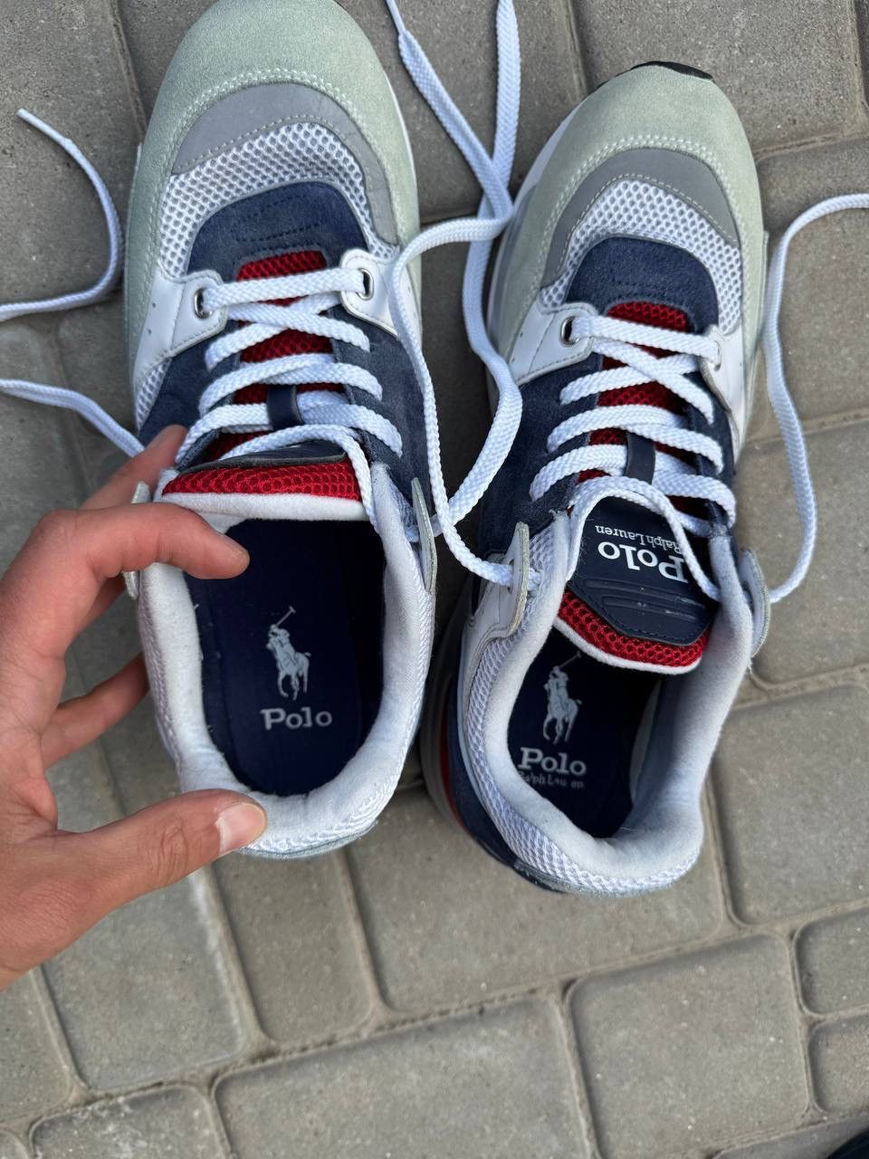 Polo Ralph Lauren Polo Ralph Lauren Leather Sneakers Rare Size US 12 / EU 45 - 15 Thumbnail
