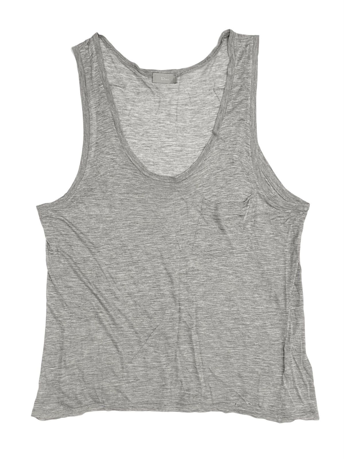 Dior × Hedi Slimane S/S 2006 Modal Tank Top (SS06, Archive/Vintage ...