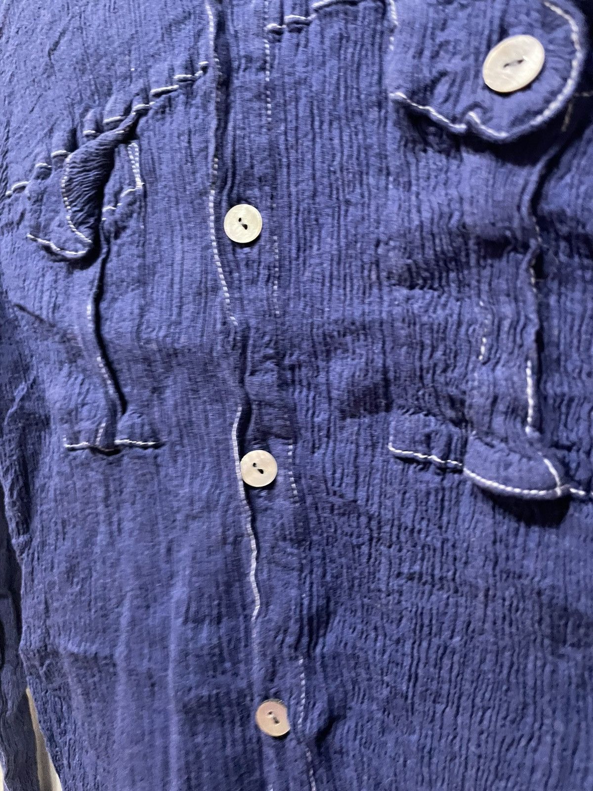 Tsumori Chisato Tsumori Chisato Crepe Fabric Shirt Size XS / US 0-2 / IT 36-38 - 3 Thumbnail