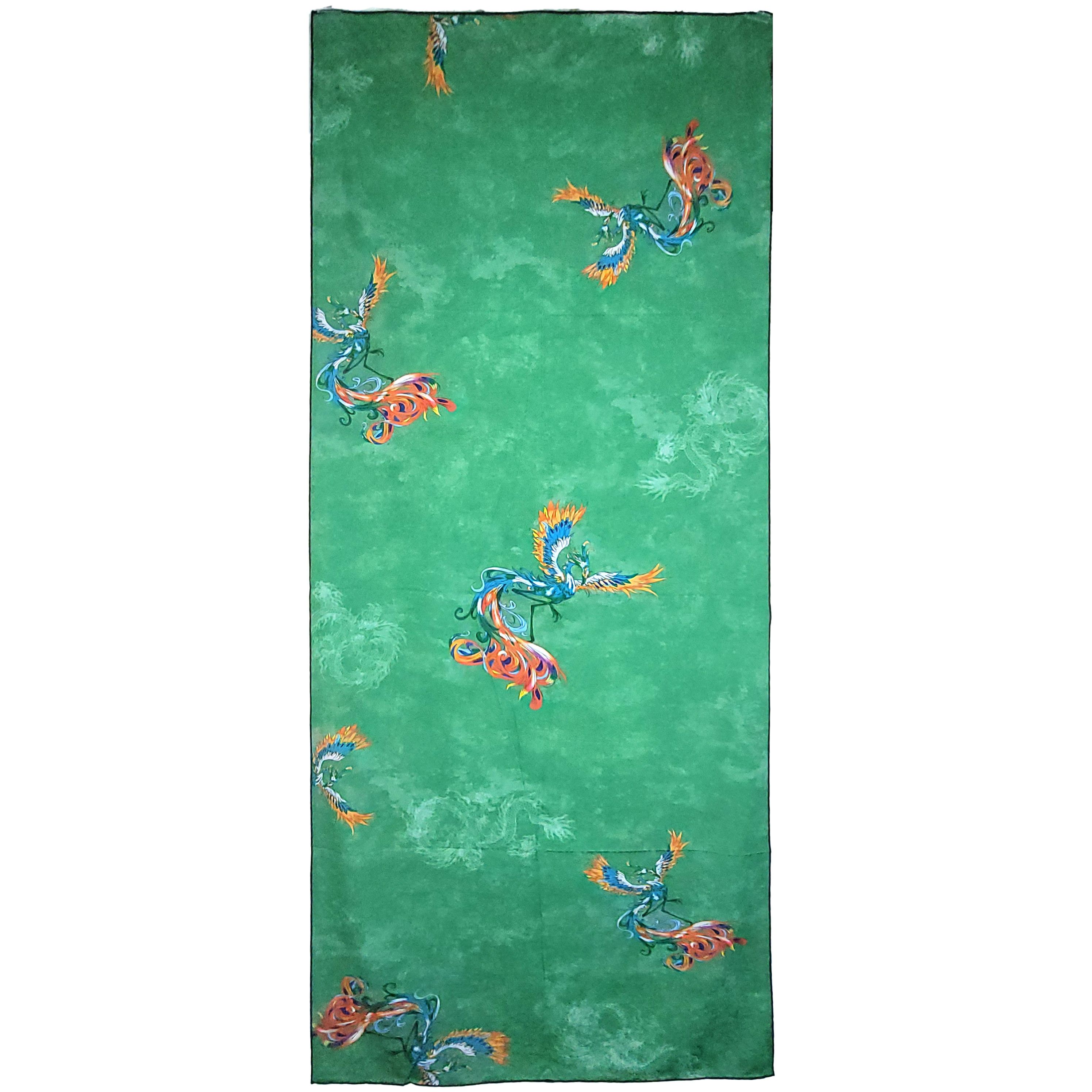 Other NWT Double-Sided Silk Scarf 27"x70" Long Rectangle 3334 Size ONE SIZE - 2 Thumbnail