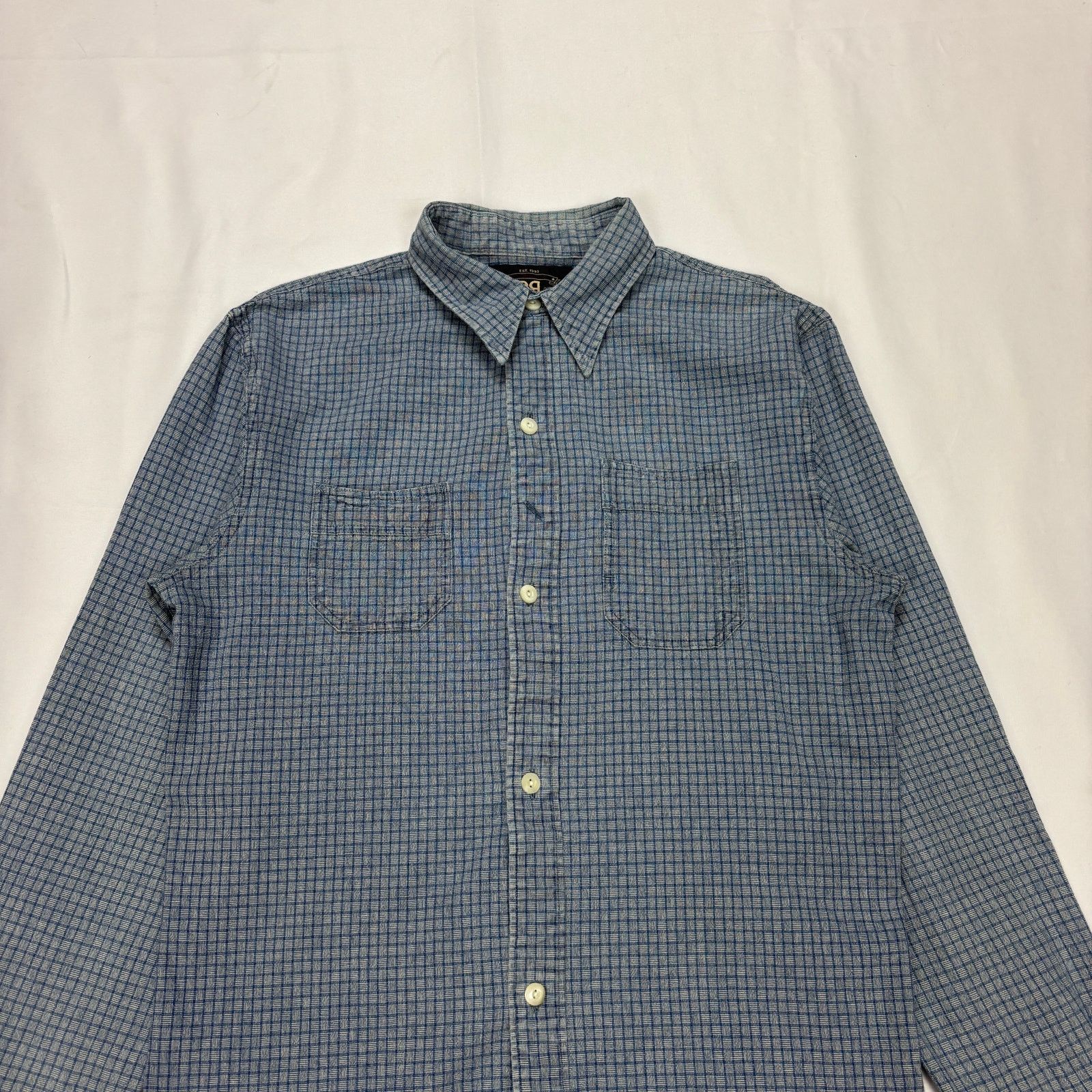 RRL Ralph Lauren RRL Double RL Ralph Lauren Plaid Button Up Chin Strap Shirt Size US XS / EU 42 / 0 - 2 Thumbnail