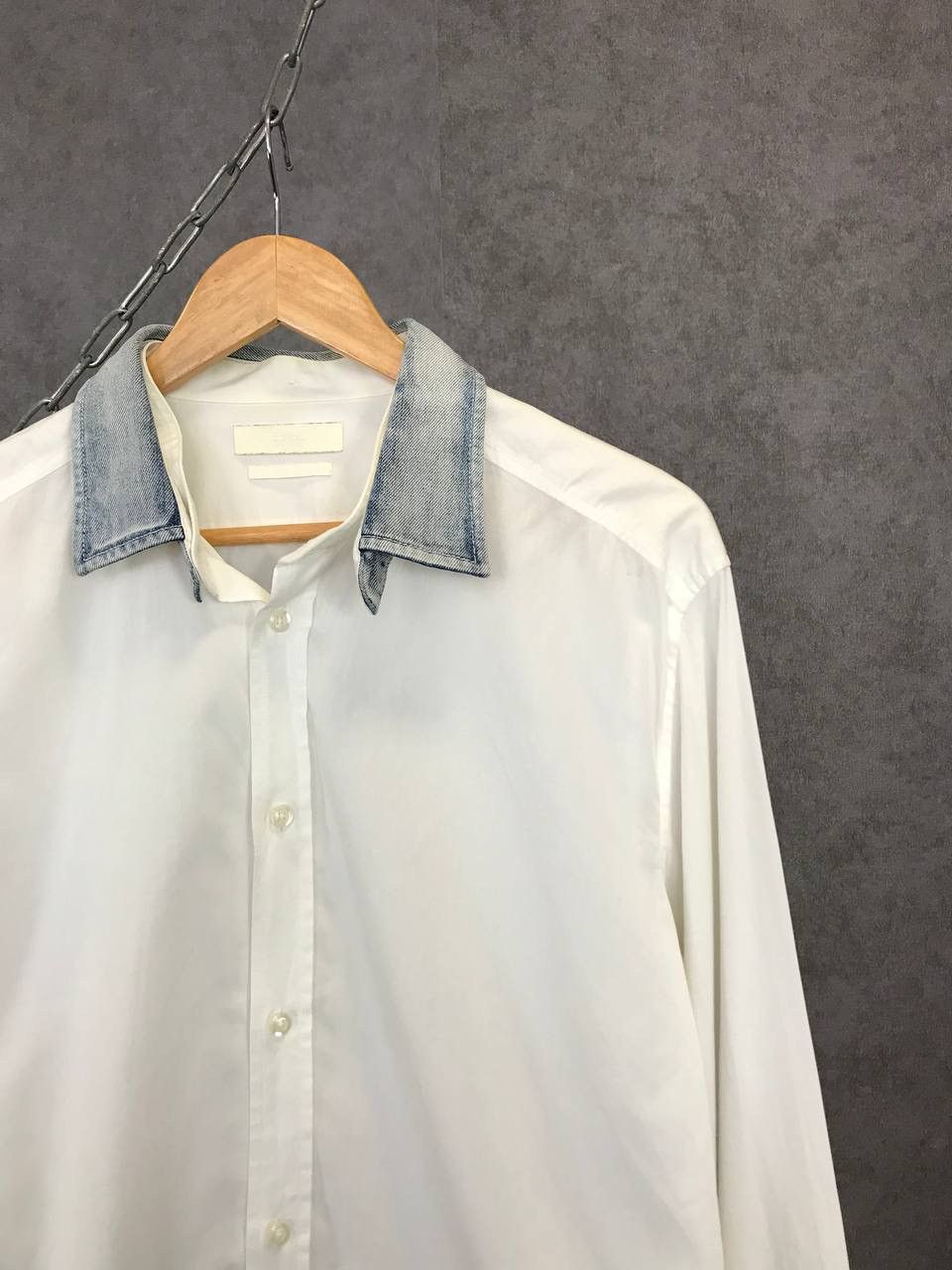 Polo Ralph Lauren Diesel designer white shirt Size US XL / EU 56 / 4 - 2 Thumbnail