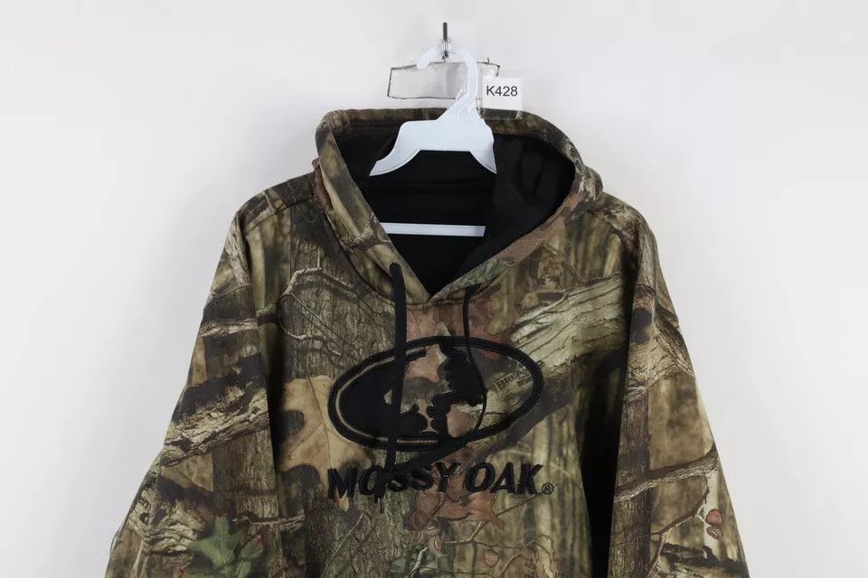 Vintage Vintage Y2K Streetwear Mossy Oak Camouflage Sweatshirt Size US XL / EU 56 / 4 - 2 Thumbnail