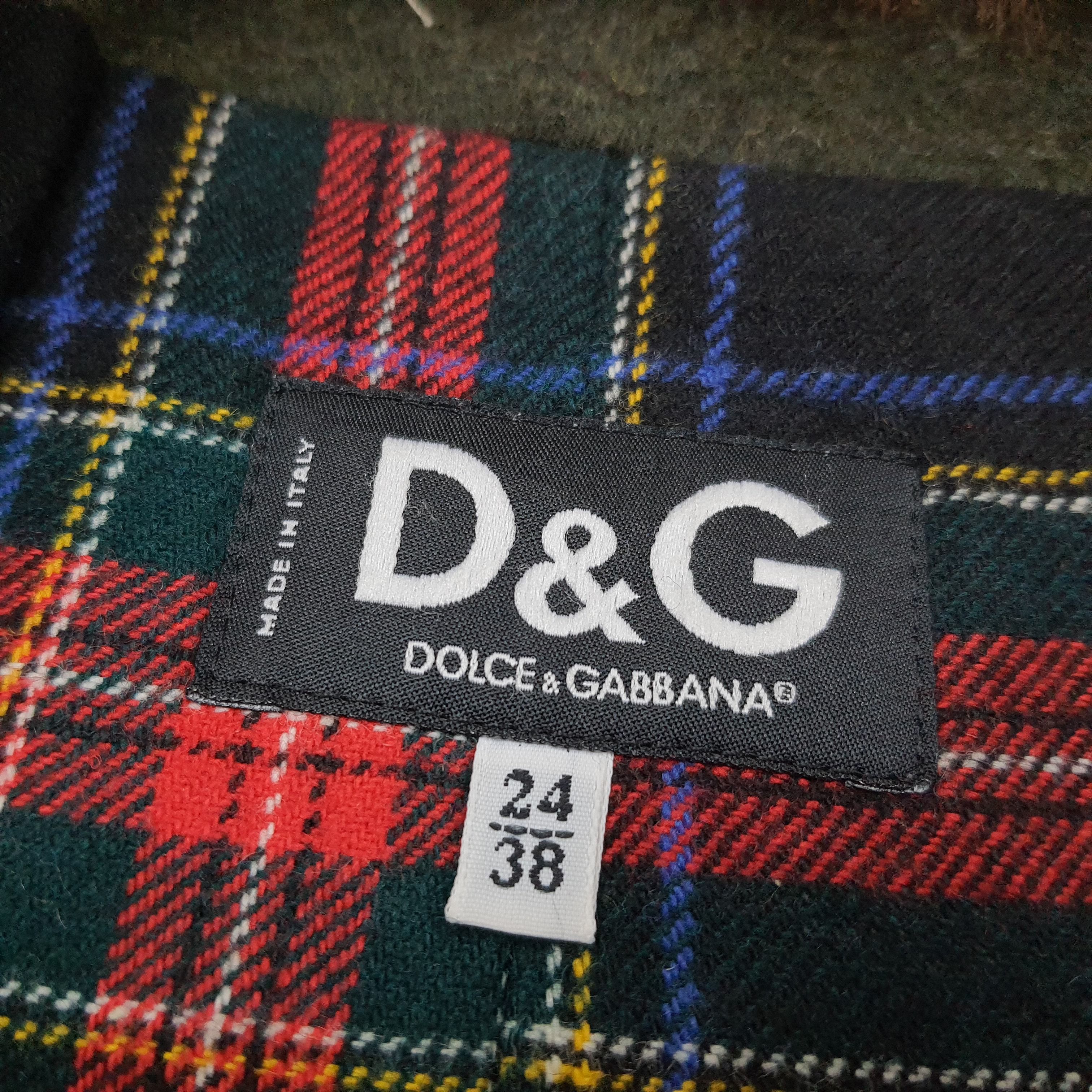 Designer × Dolce & Gabbana × Vintage Vintage Dolce & Gabbana D&G Trench Parka Jacket Size US XS / EU 42 / 0 - 4 Thumbnail