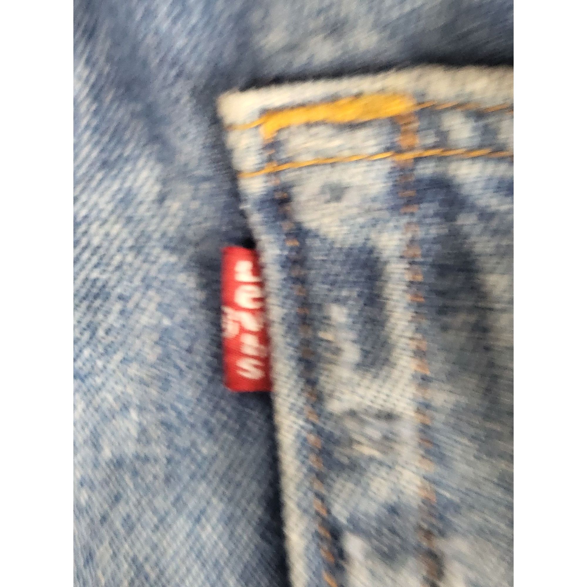 Levi's Levi's Men 501 Buttonfly Jeans Sz 34X34 Straight WPL 423 Rip Size US 34 / EU 50 - 8 Thumbnail