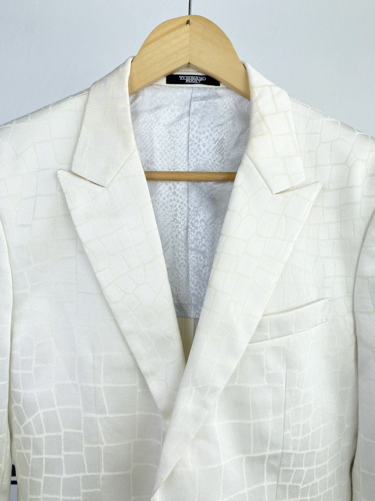Tornado Mart Y2K Tornado Mart Single Breasted Snake Pattern Blazer Size US M / EU 48-50 / 2 - 4 Thumbnail