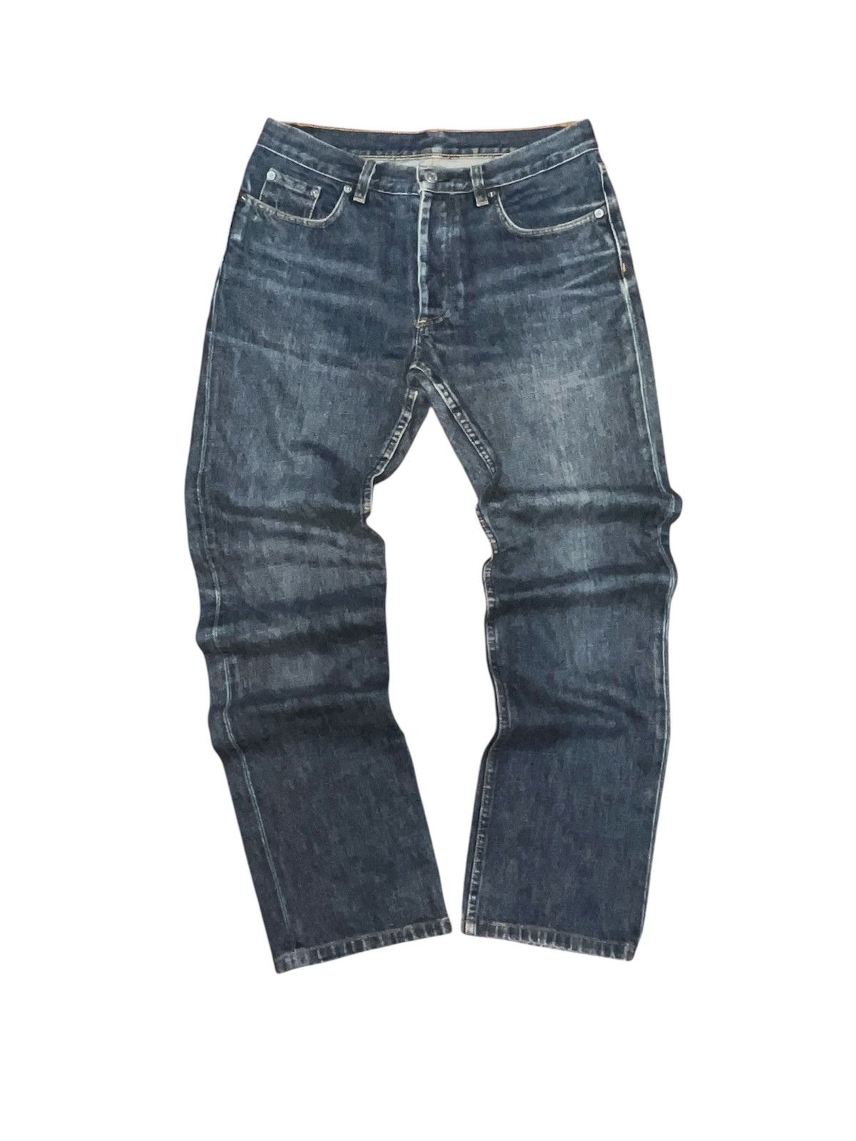 Helmut Lang VINTAGE HELMUT LANG DENIM PANTS Size US 29 - 1 Thumbnail