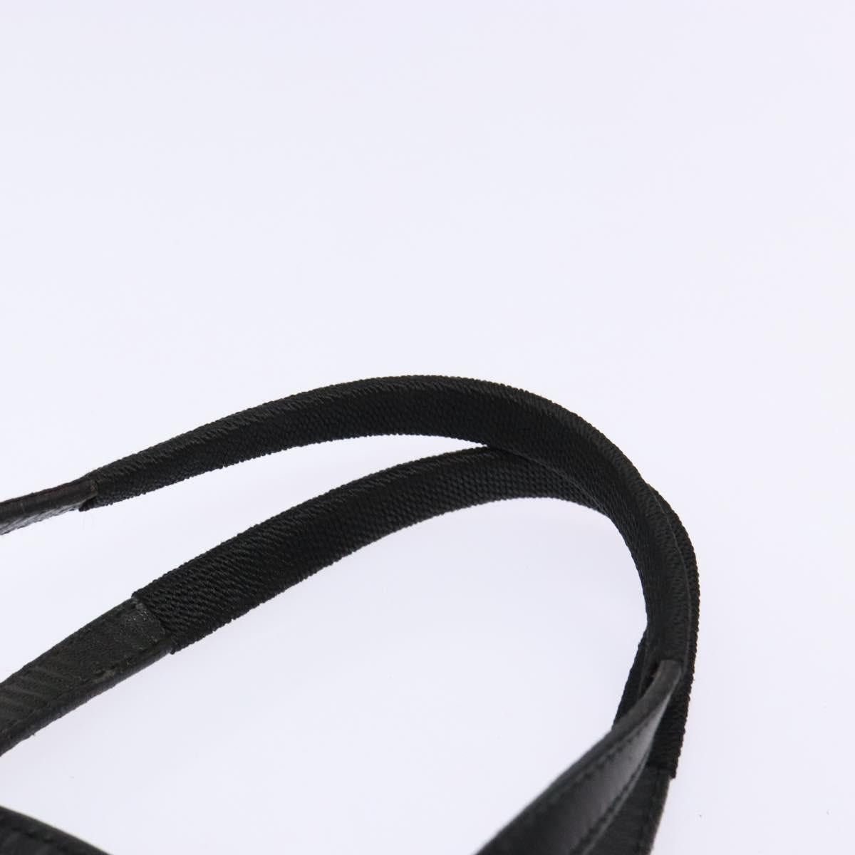 Prada PRADA Hand Bag Leather Black Size ONE SIZE - 8 Thumbnail