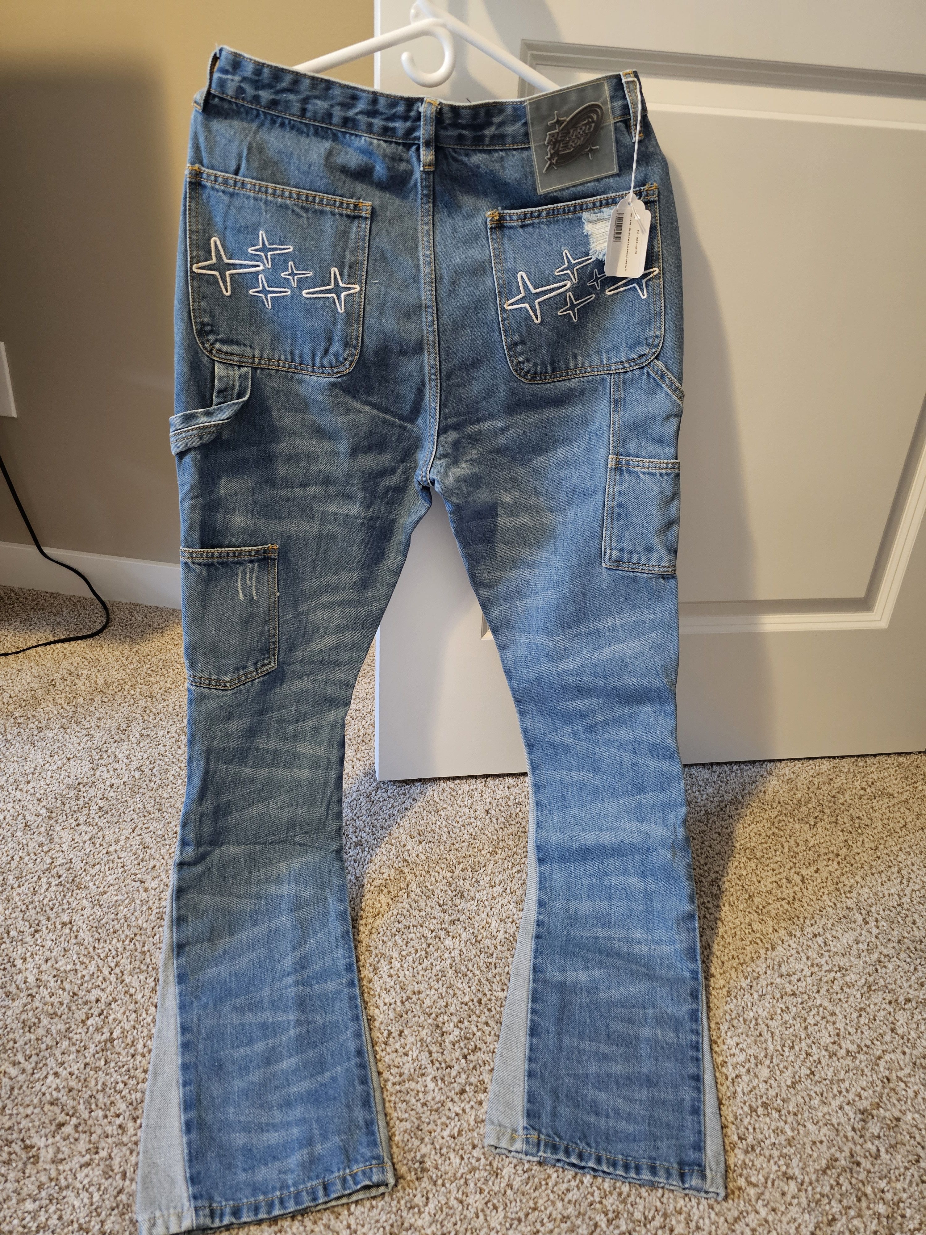 RETROVERT Retrovert distressed jeans Size US 30 / EU 46 - 6 Thumbnail