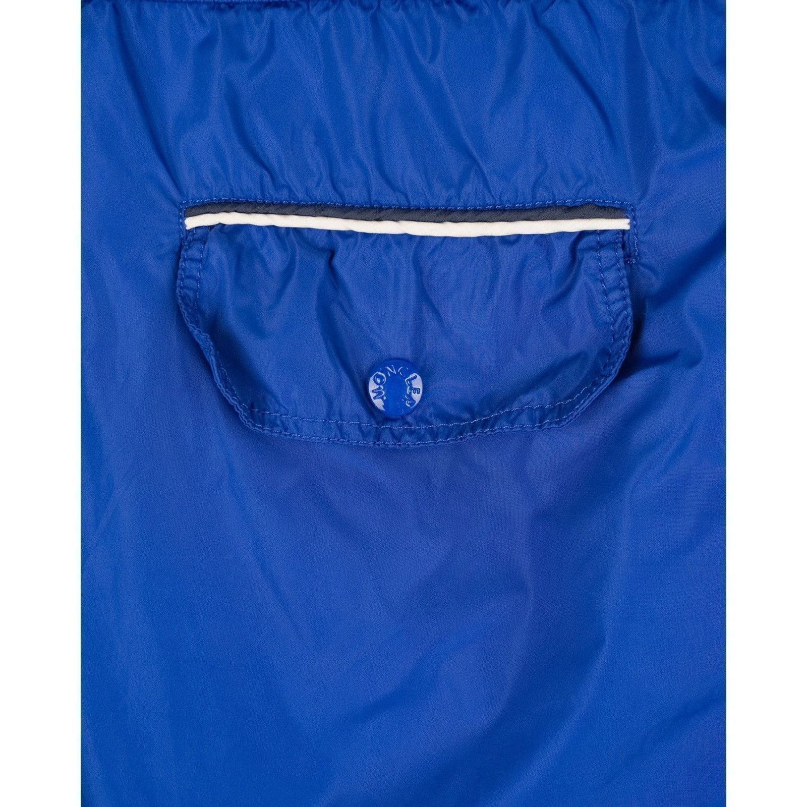 Moncler Moncler classic logo light blue nylon swim shorts Size US 34 / EU 50 - 7 Thumbnail