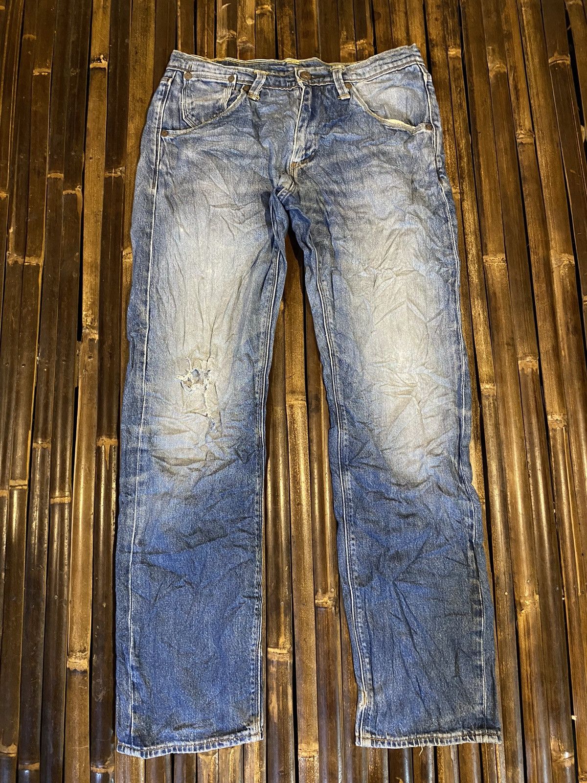 Japanese Brand × Levi's × Vintage LEVIS 513 DENIM PANTS Size US 30 / EU 46 - 1 Thumbnail
