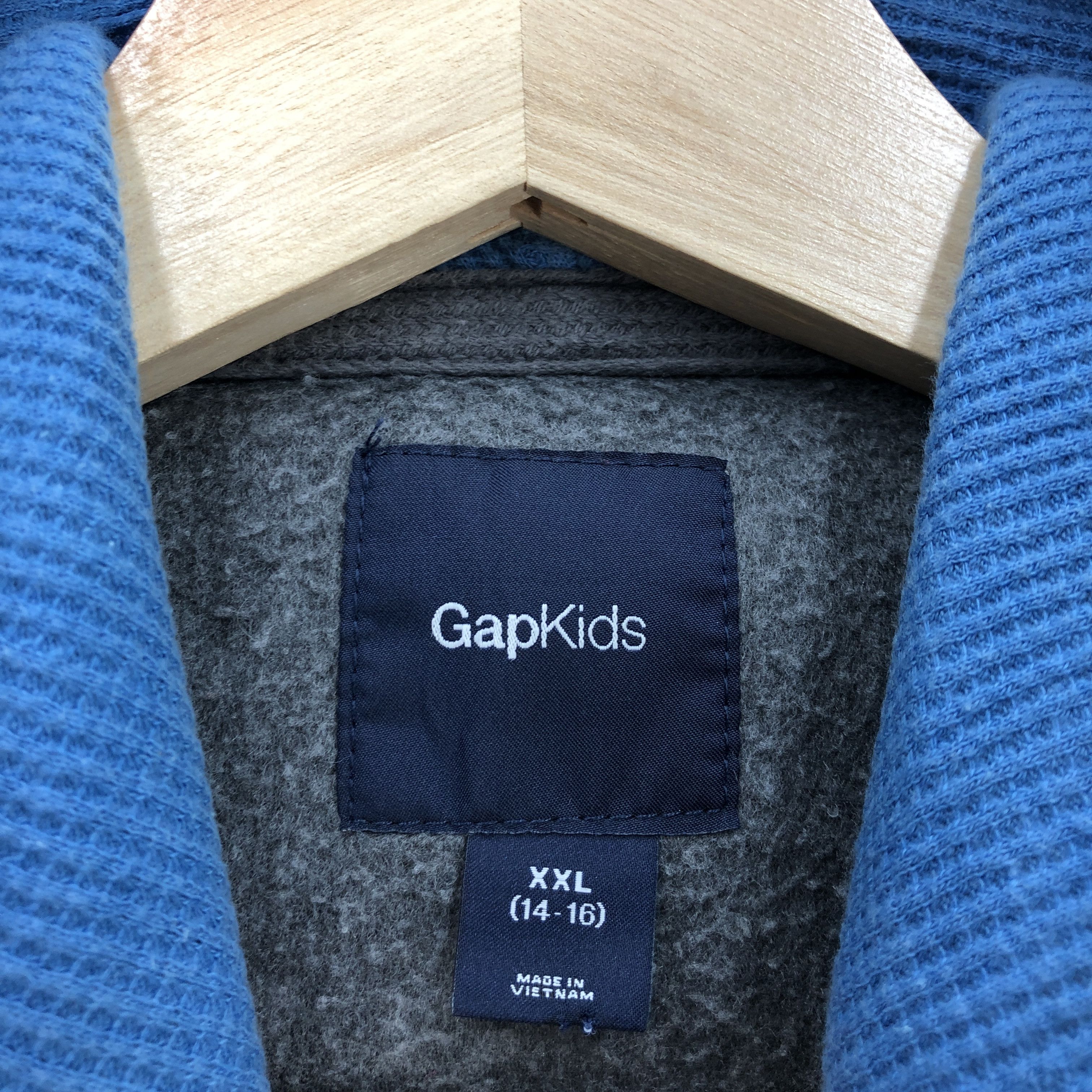Gap × Vintage Vintage Gap Hoodie Zipper Sweater GAP Sweatshirt Size US S / EU 44-46 / 1 - 4 Thumbnail