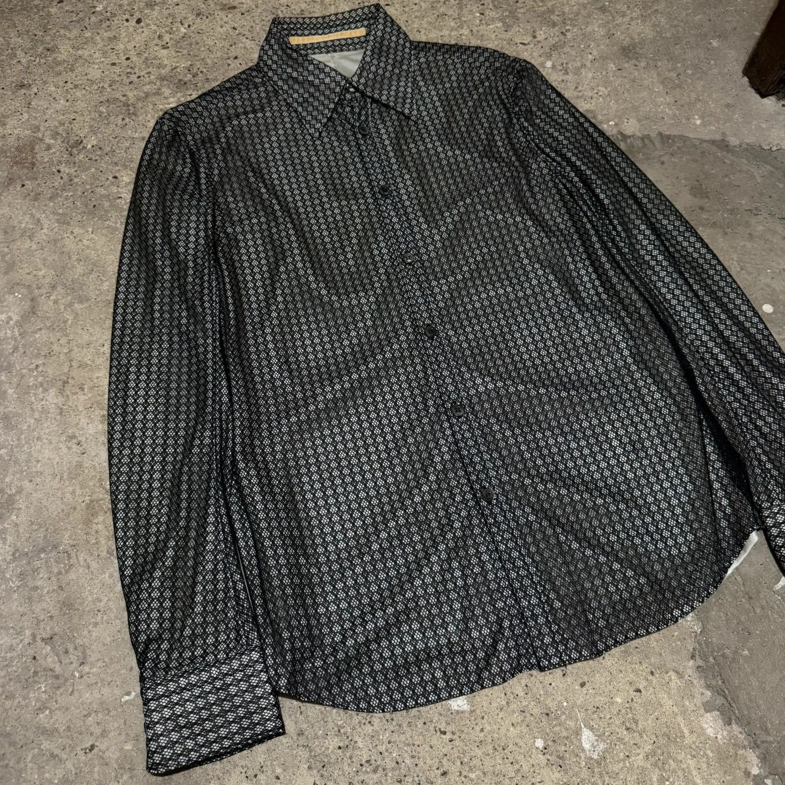 Carol Christian Poell S/S 1997 Carol Christian Poell double layered shirt nylon Size US M / EU 48-50 / 2 - 2 Thumbnail