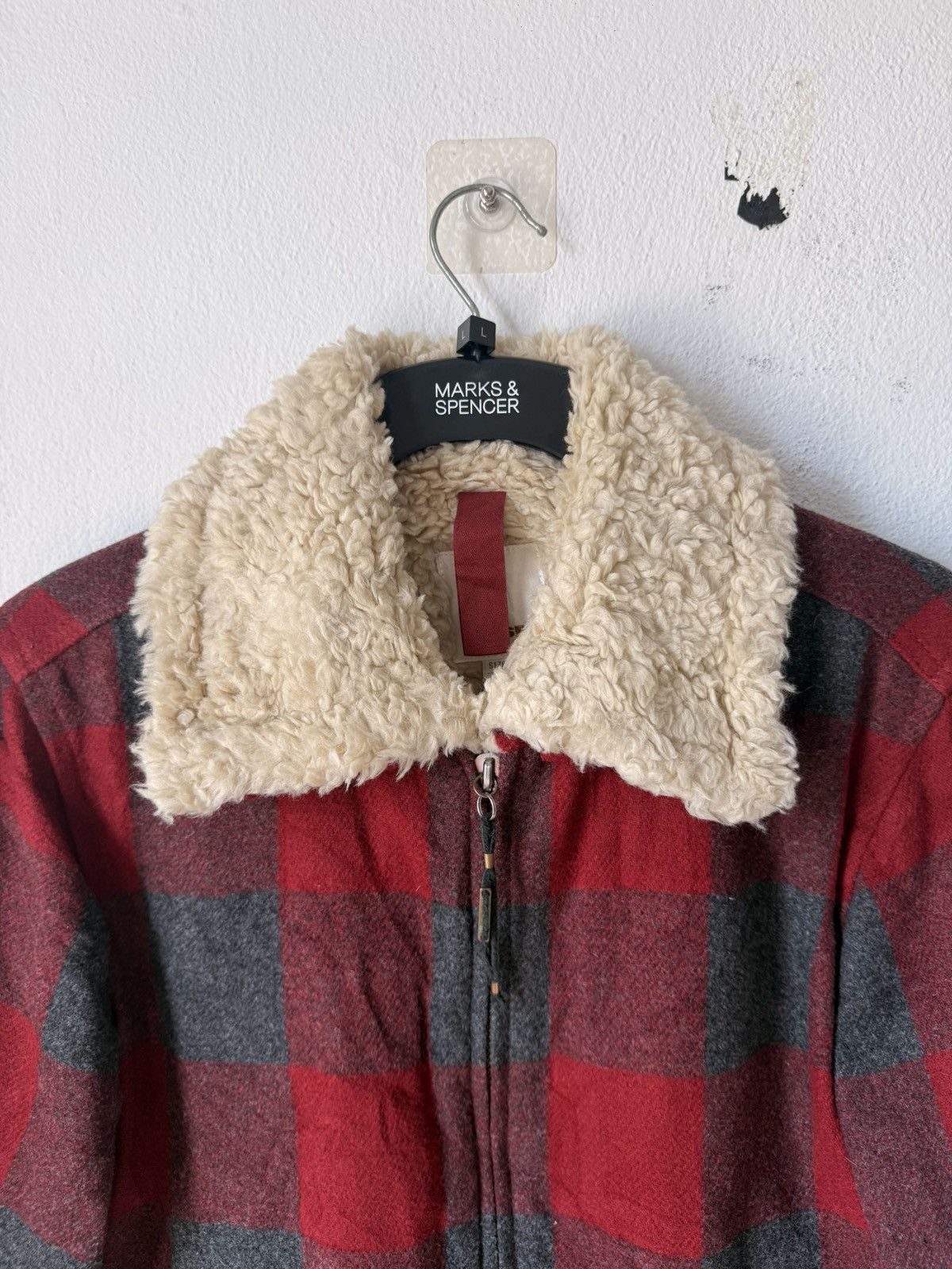 Diesel Black Gold DIESEL BOMBER JACKET SHADOW PLAID SHERPA Size US S / EU 44-46 / 1 - 6 Thumbnail
