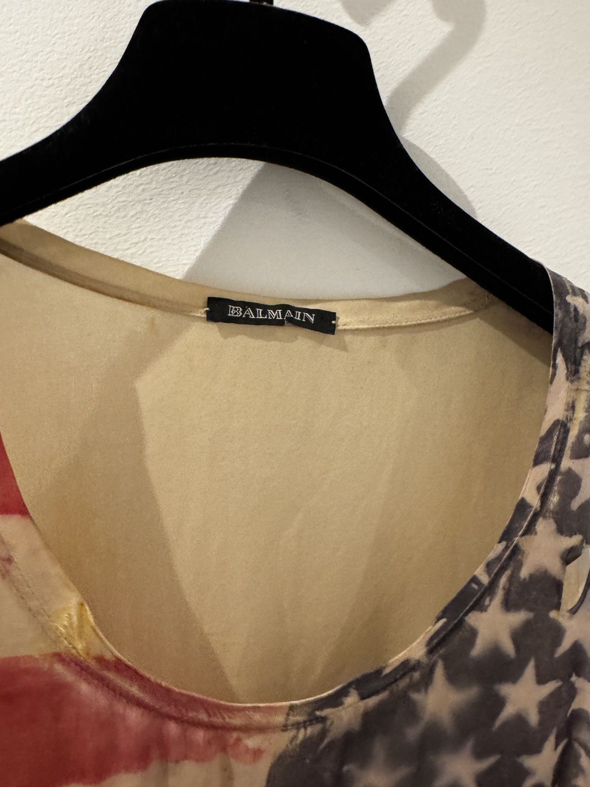 Balmain safety pin distressed american flag top Size M / US 6-8 / IT 42-44 - 5 Thumbnail