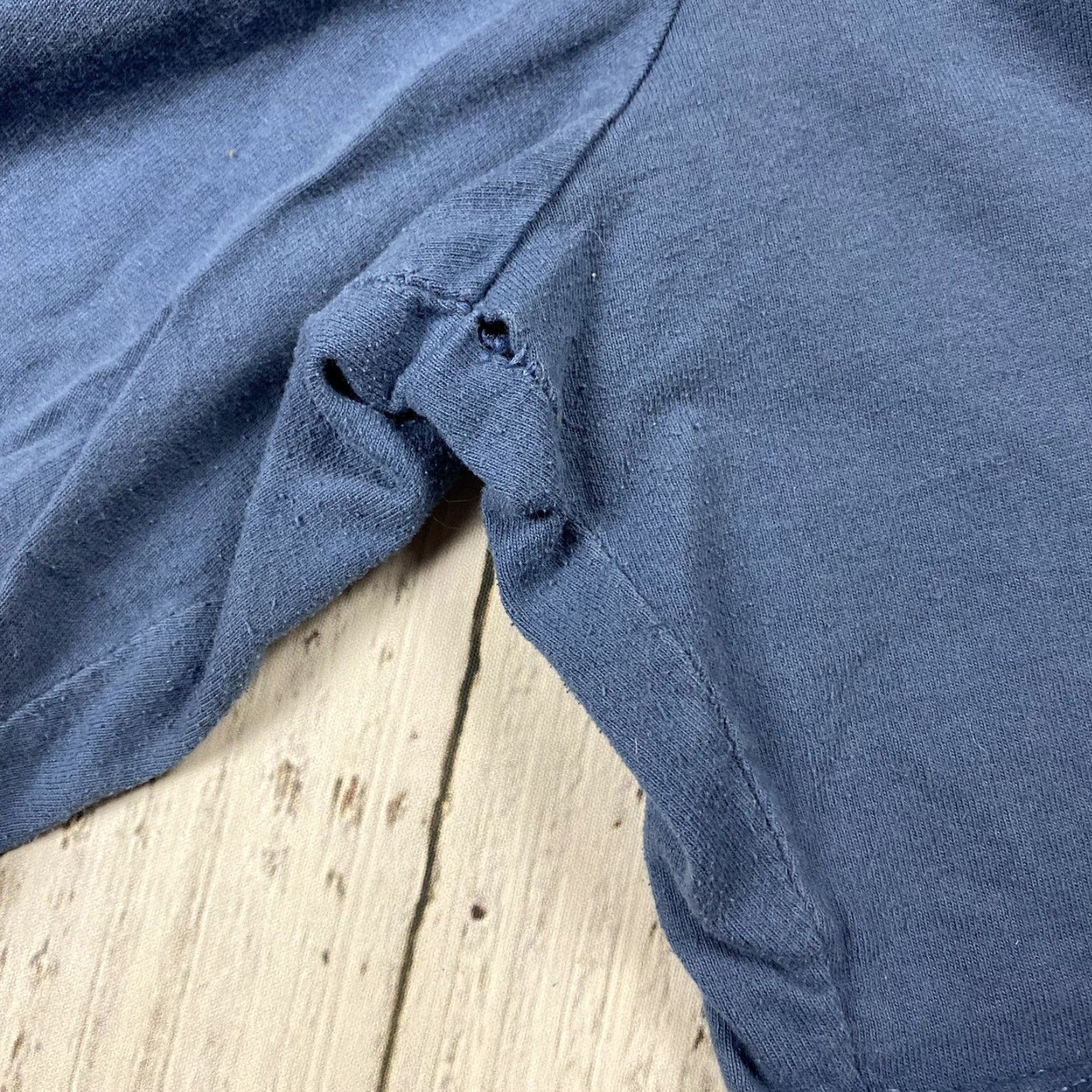 Vintage VINTAGE PLUMA ATHLETIC COTTON SHORTS XL BLUE HEAVYWEIGHT POCKETED MENS USA SPORTS Size US 36 / EU 52 - 2 Thumbnail