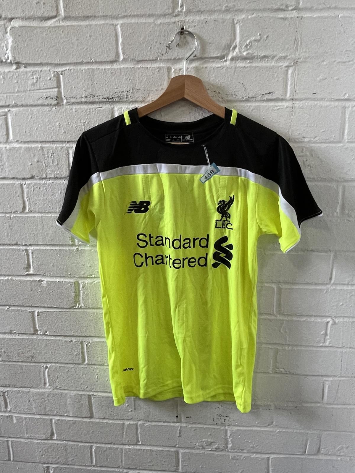 New Balance Liverpool FC Men's Sports Jersey - Yellow/Black Size US M / EU 48-50 / 2 - 4 Thumbnail