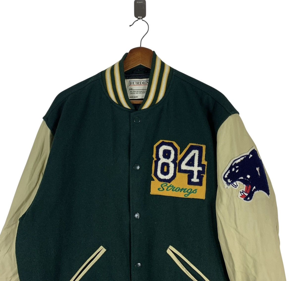 Vintage VINTAGE BURDEN UNION MADE VARSITY JACKET Size US M / EU 48-50 / 2 - 4 Thumbnail