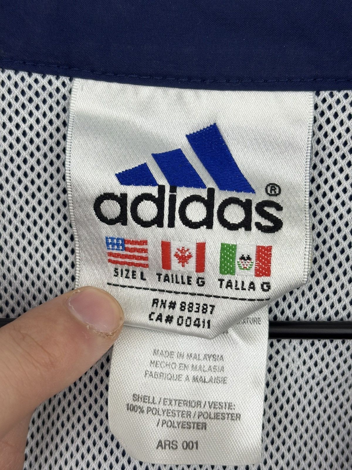 Adidas Vintage adidas coach jacket pull over Size US L / EU 52-54 / 3 - 2 Thumbnail
