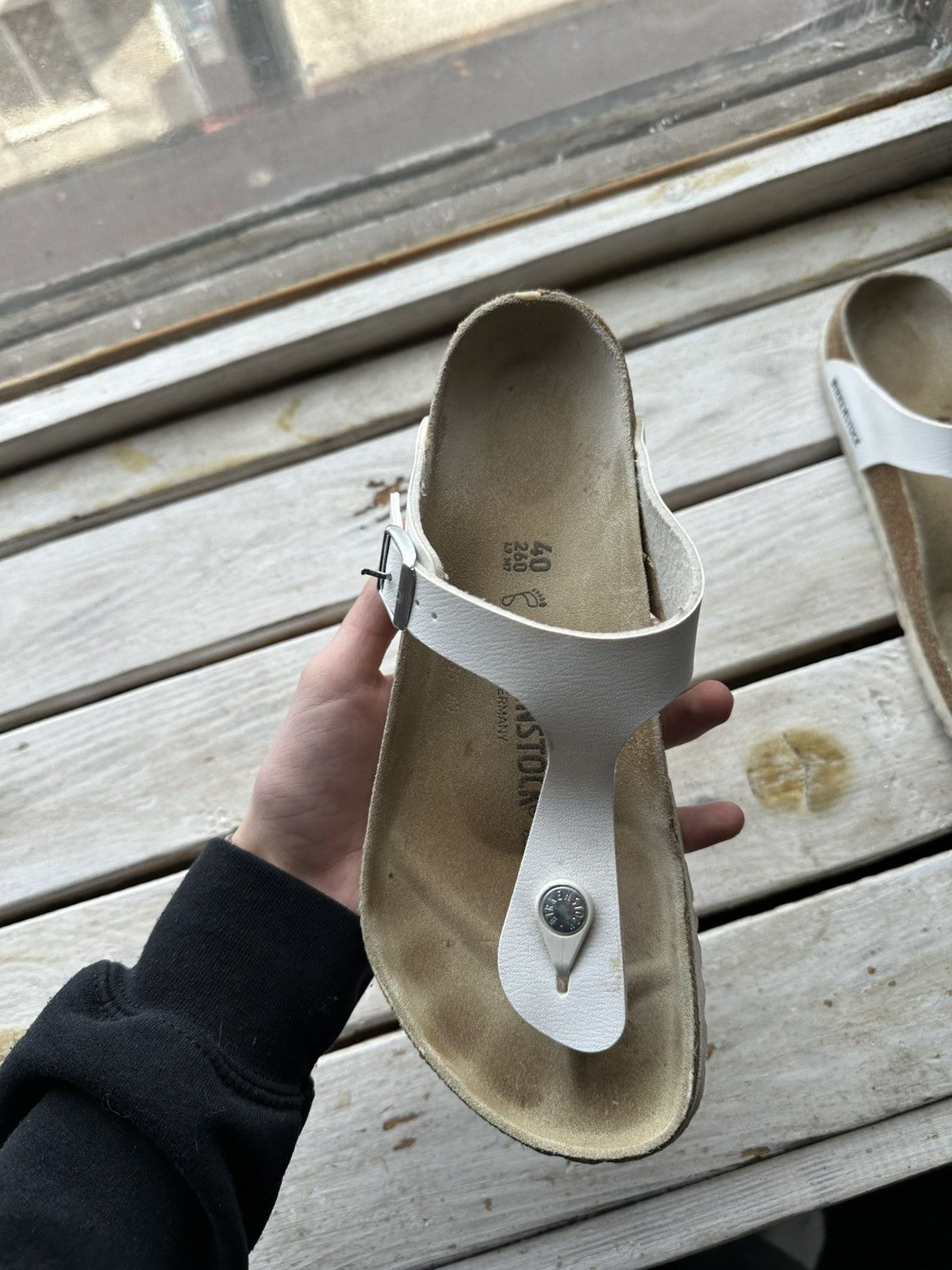 Birkenstock × Vintage 🚨Birkenstock Arizona boston Soft-foot sandals slides vintage Size US 7 / EU 40 - 3 Thumbnail