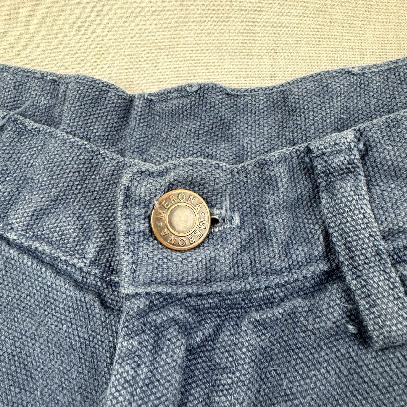 Merona VINTAGE Merona Shorts Womens Medium Blue Grunge Y2K High Waist Mom Shorts Hip 90s Casual Size 32" / US 10 / IT 46 - 2 Thumbnail