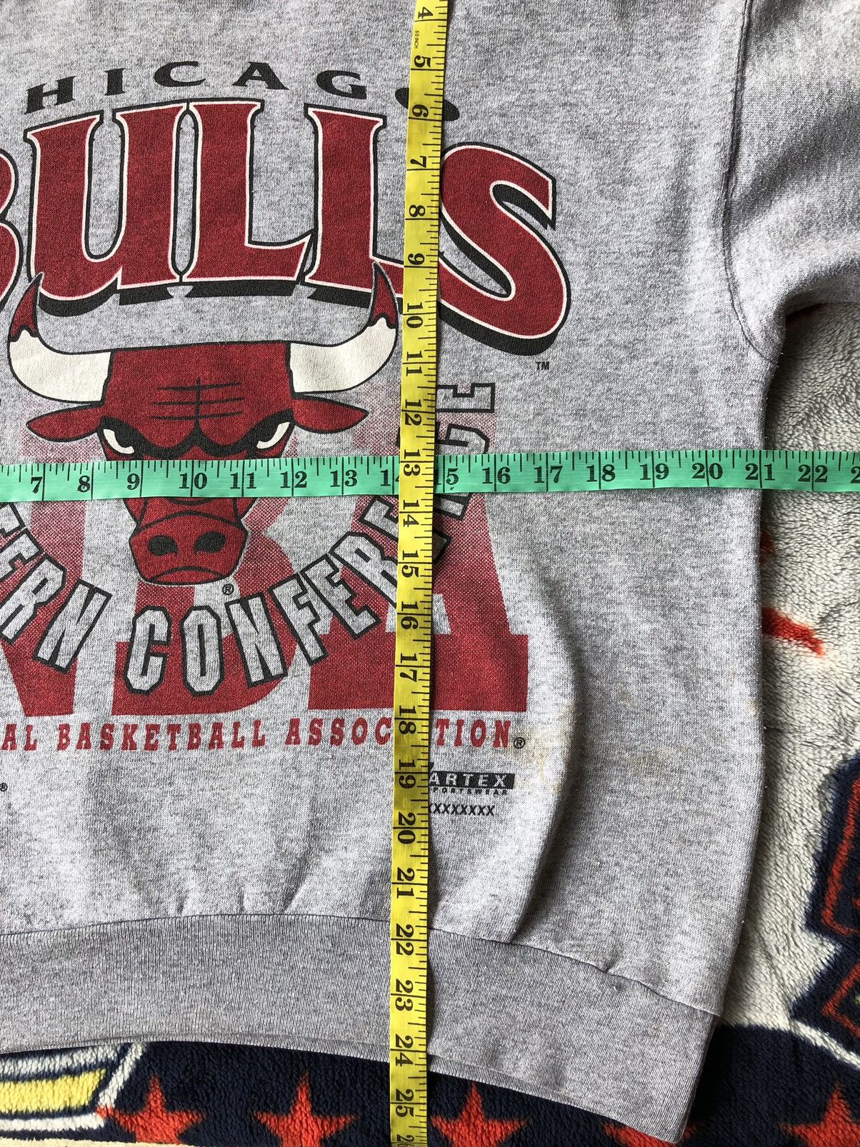 NBA × Vintage Vintage Chicago Bulls Sweatshirt Size US M / EU 48-50 / 2 - 11 Thumbnail