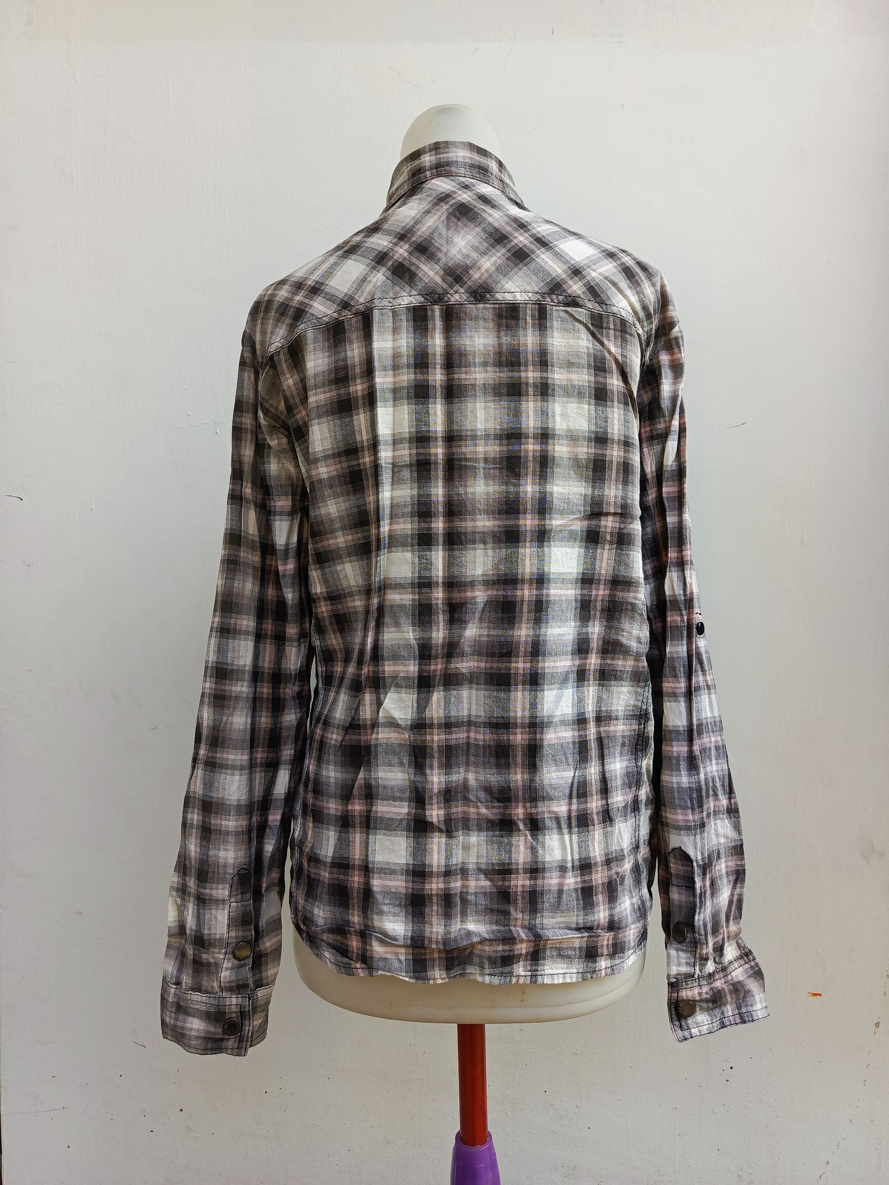 In The Attic In The Attic Homme Grunge Plaid Archive Piece Size L / US 10 / IT 46 - 4 Thumbnail