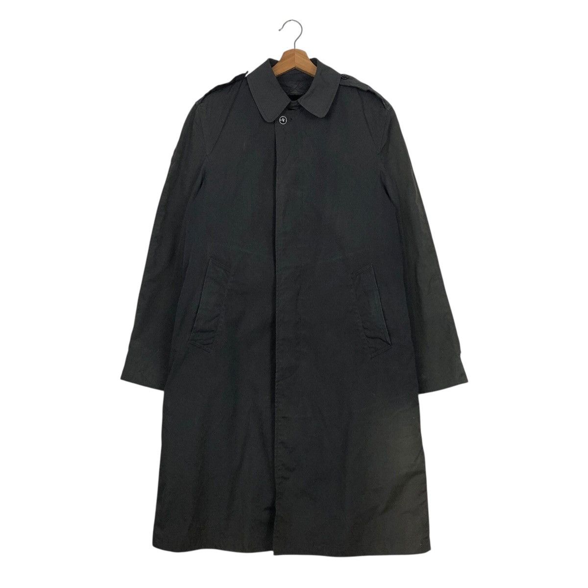 Buzz Rickson's 📌Vintage Long Jacket Blanket Military Wear Rich Black Size US M / EU 48-50 / 2 - 2 Thumbnail