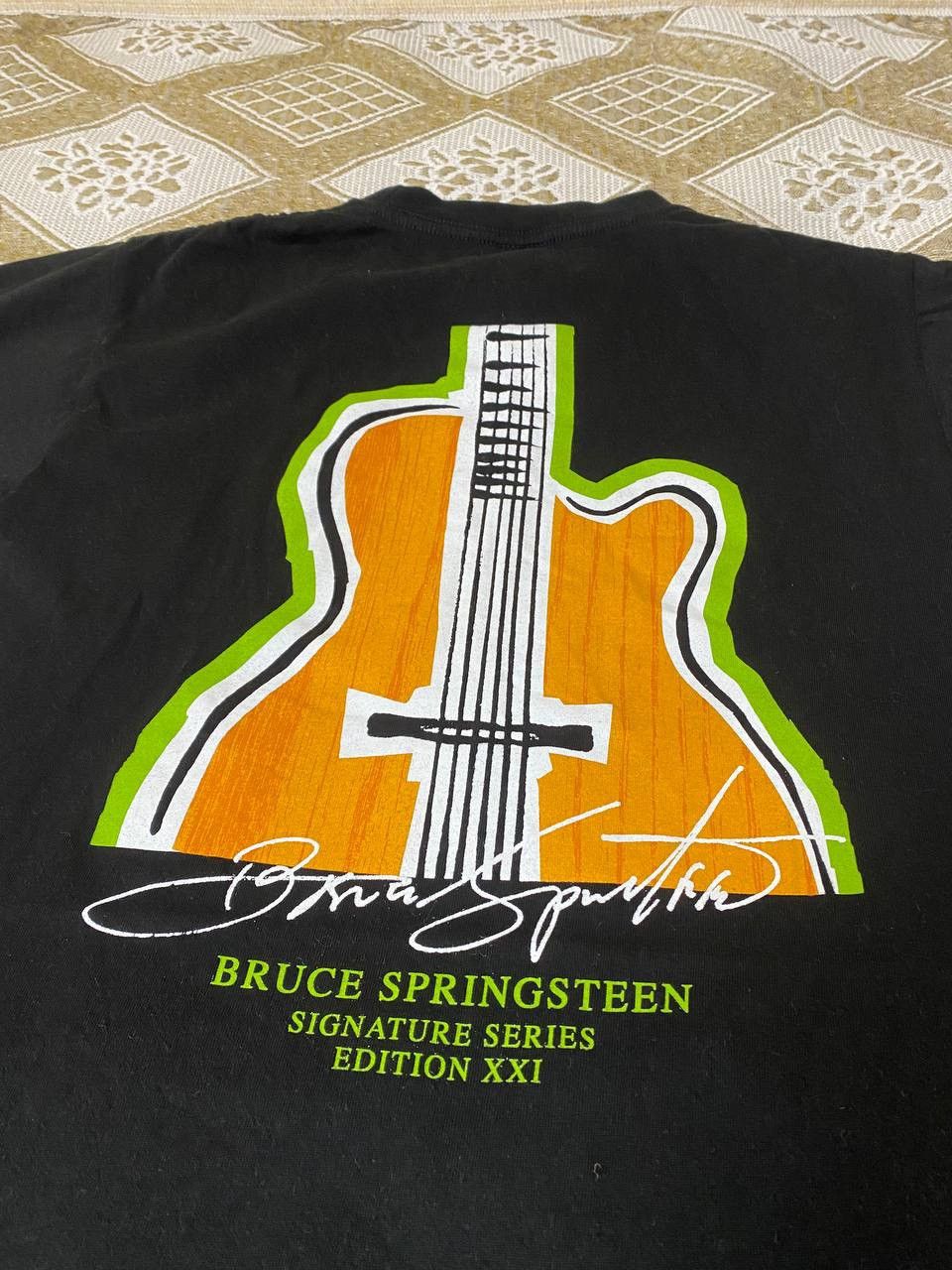 Hard Rock Cafe 🔥 Hard Rock Cafe Bruce Springsteen Signature Vintage T Shirt Size US S / EU 44-46 / 1 - 8 Thumbnail
