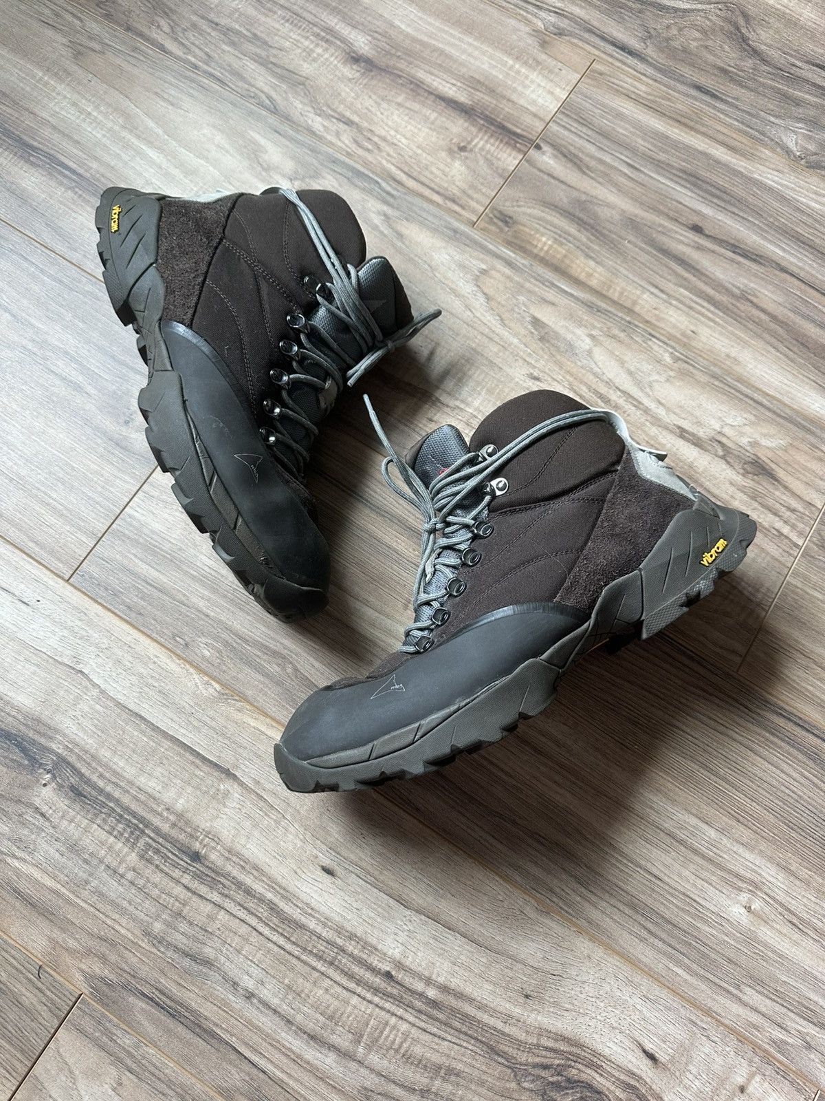 ROA ROA Andreas Strap Boots in Brown Size US 12 / EU 45 - 1 Thumbnail
