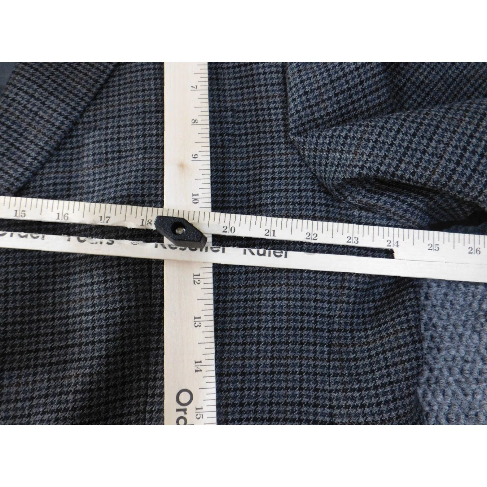 Ralph Lauren Lauren Ralph Lauren Blazer Men 48 Gray Two-Button Wool Tweed Suit Jacket X-Large? (Note: 48 size) Size 48R - 4 Thumbnail