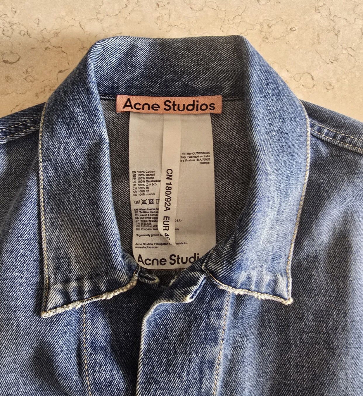 Acne Studios Acne studios Denim jacket 2412-Nextarrow Size US L / EU 52-54 / 3 - 3 Thumbnail