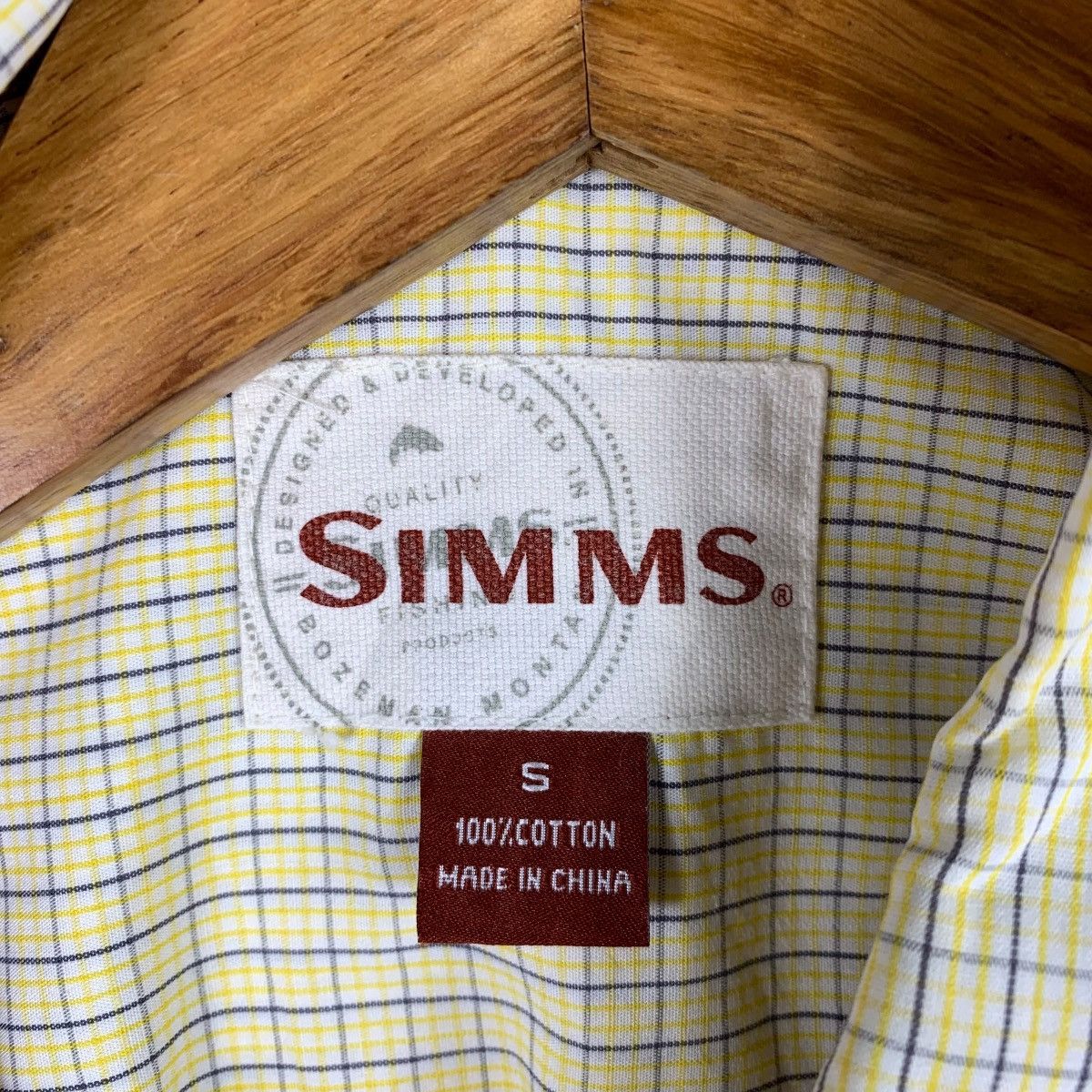 Simms SIMMS Outdoor Sportswear Small Logo Double Pocket Shirts Size US S / EU 44-46 / 1 - 7 Thumbnail