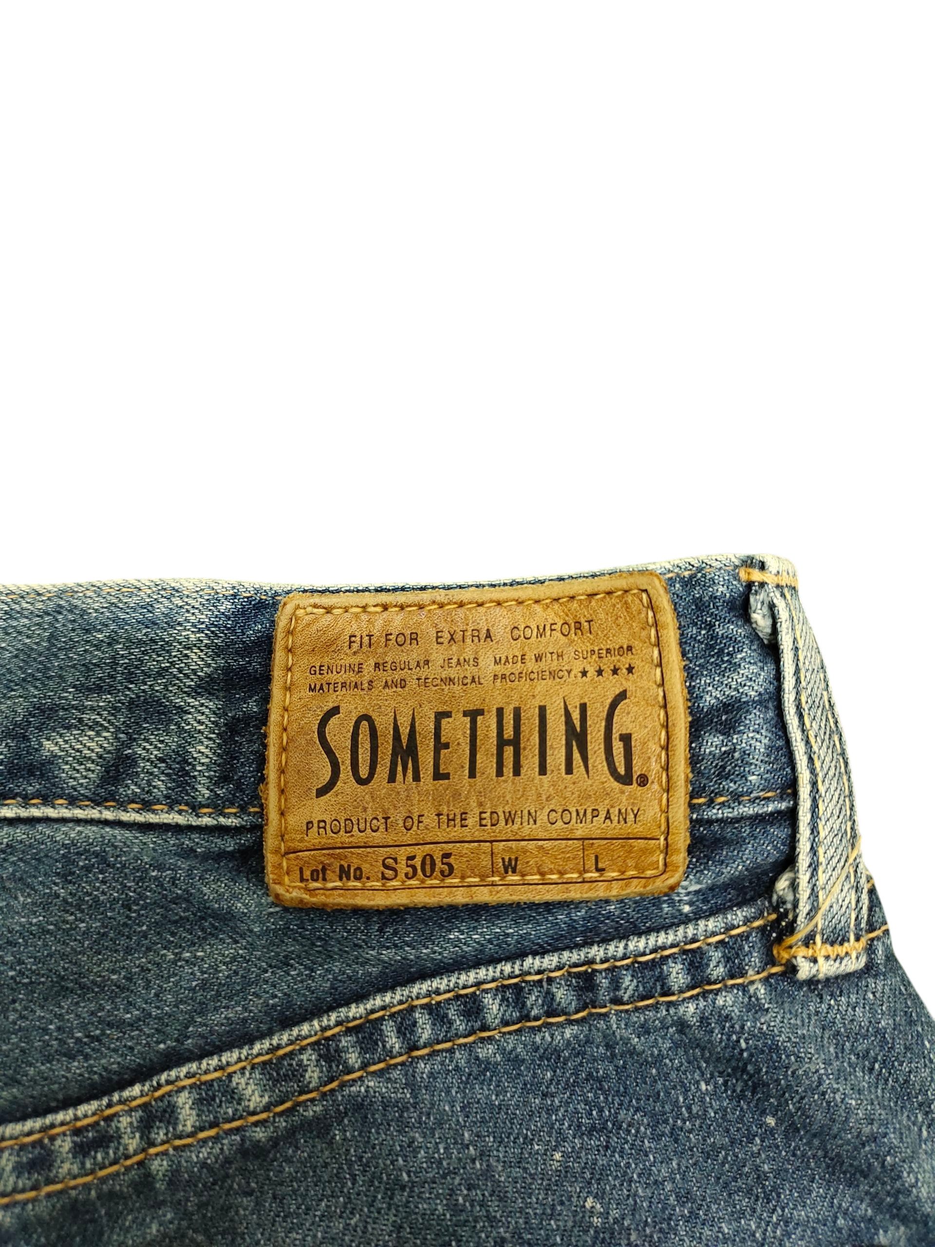 Comme des Garcons × Undercover Edwin Something Selvedge Clawmark Distress Denim Jeans Size US 30 / EU 46 - 10 Thumbnail