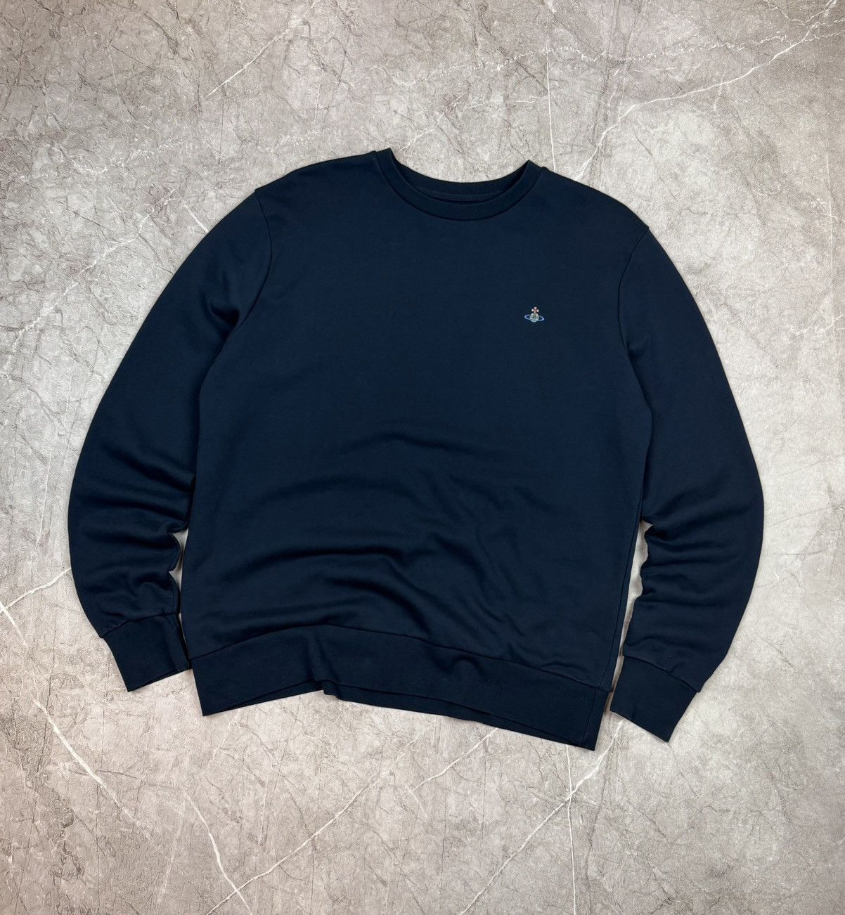 Vivienne Westwood Vintage Vivienne Westwood Sweatshirt Orb Logo Basic Pullover Size US XL / EU 56 / 4 - 1 Thumbnail