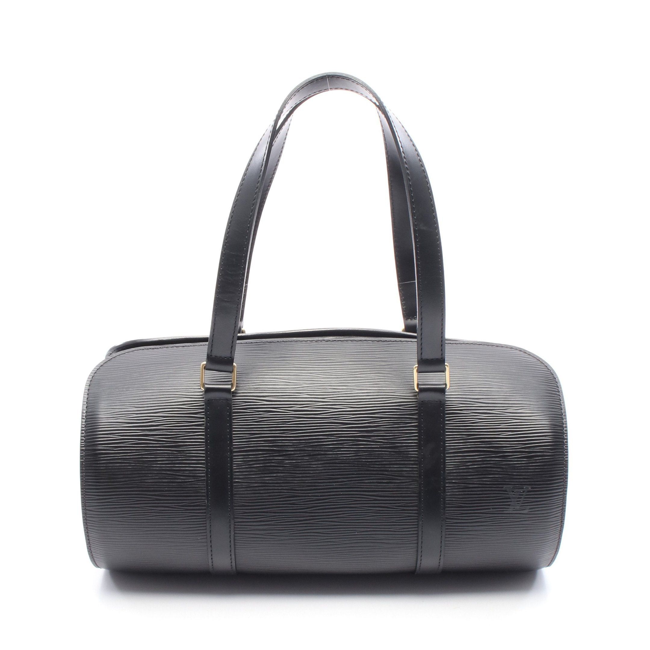 Louis Vuitton Louis Vuitton Soufflot Epi Noir Handbag Leather Black Size ONE SIZE - 1 Thumbnail