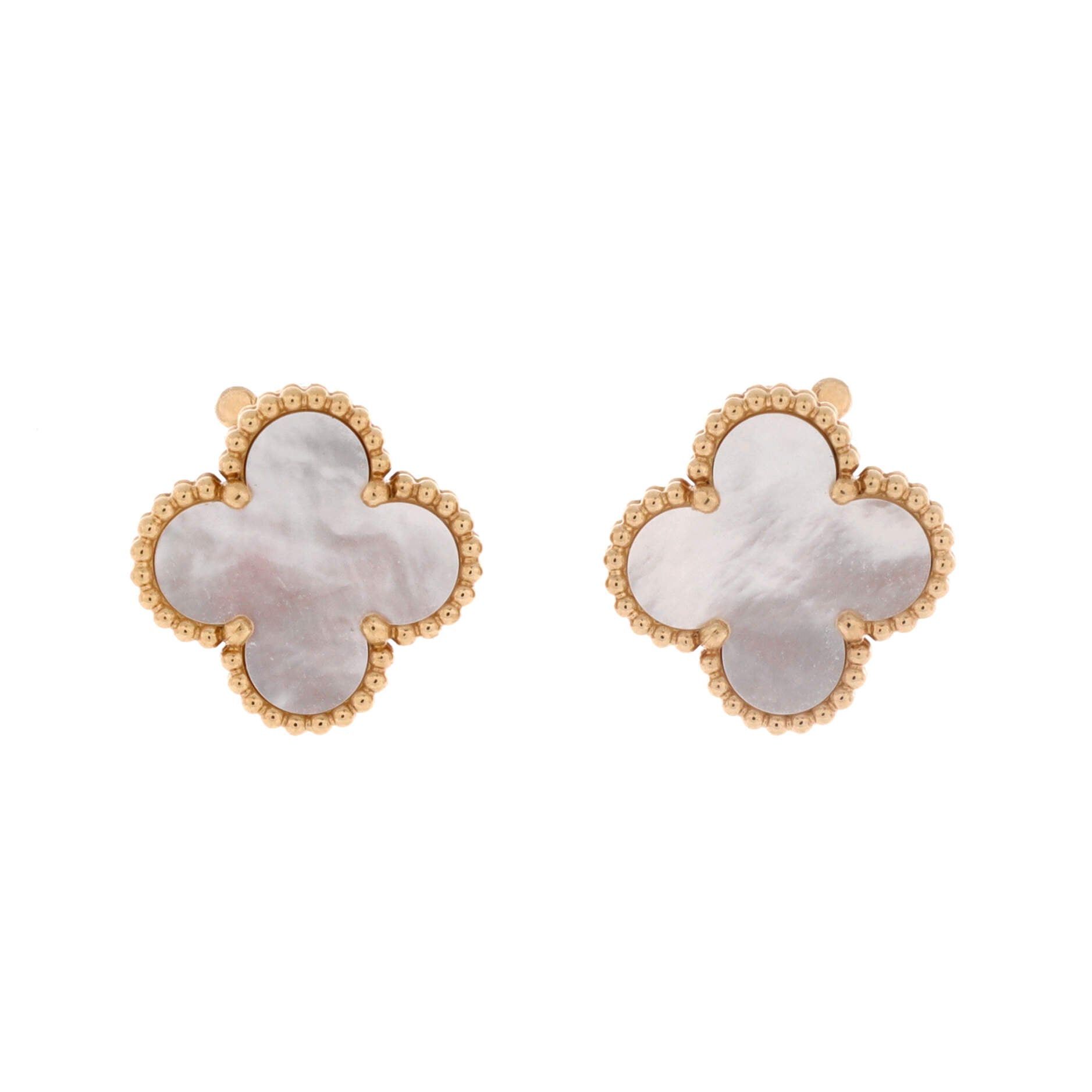 Van Cleef & Arpels Vintage Alhambra Earrings Size ONE SIZE - 1 Thumbnail
