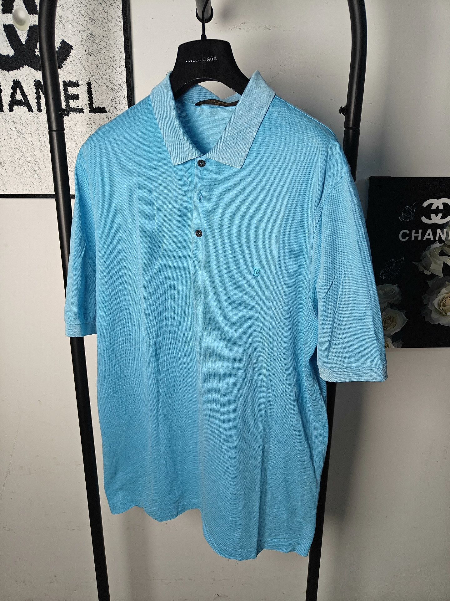 Louis Vuitton Louis Vuitton Retro Embroidered White Polo xxs Men Size US XXS / EU 40 - 1 Thumbnail