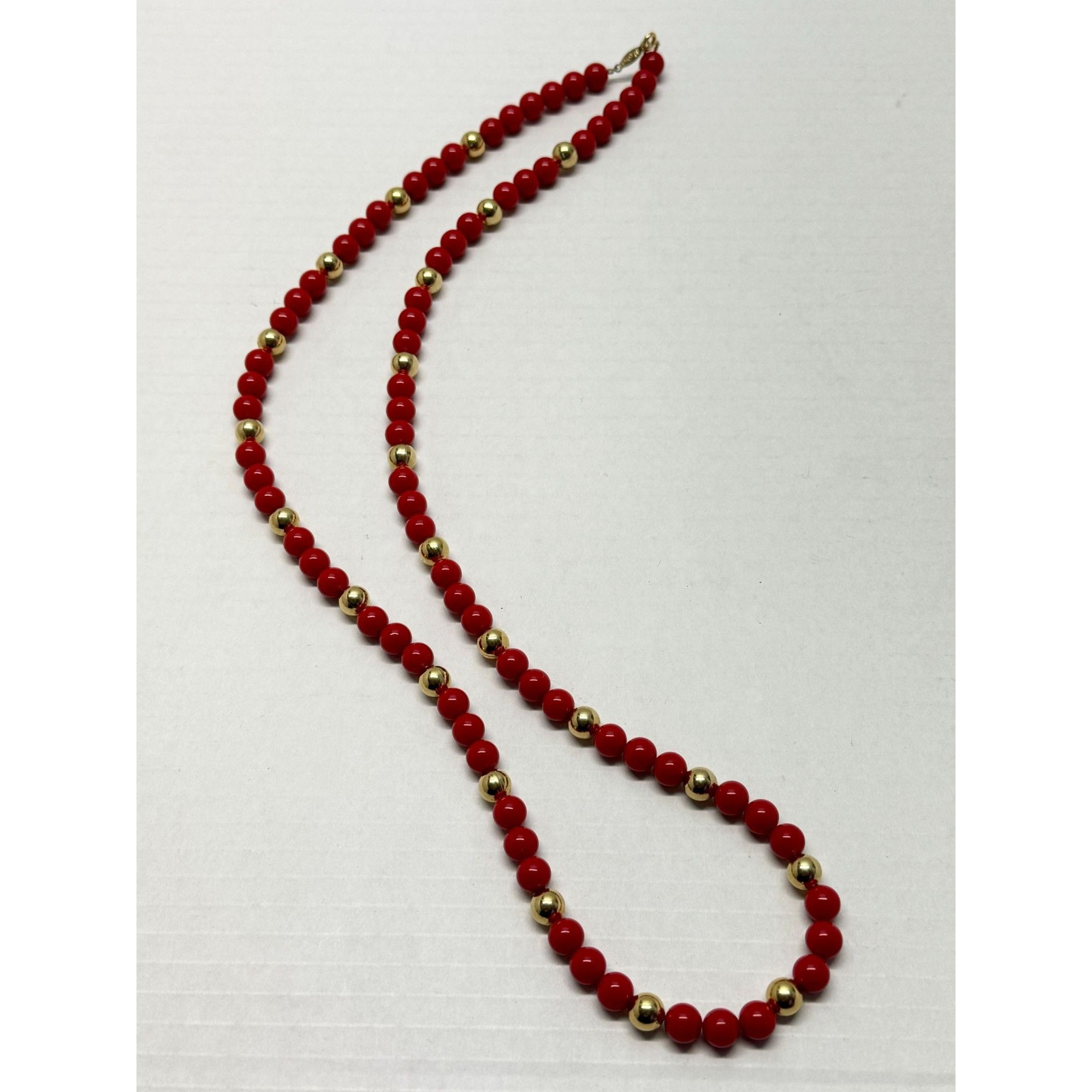 Vintage Vintage Napier red beaded necklace Size ONE SIZE - 2 Thumbnail