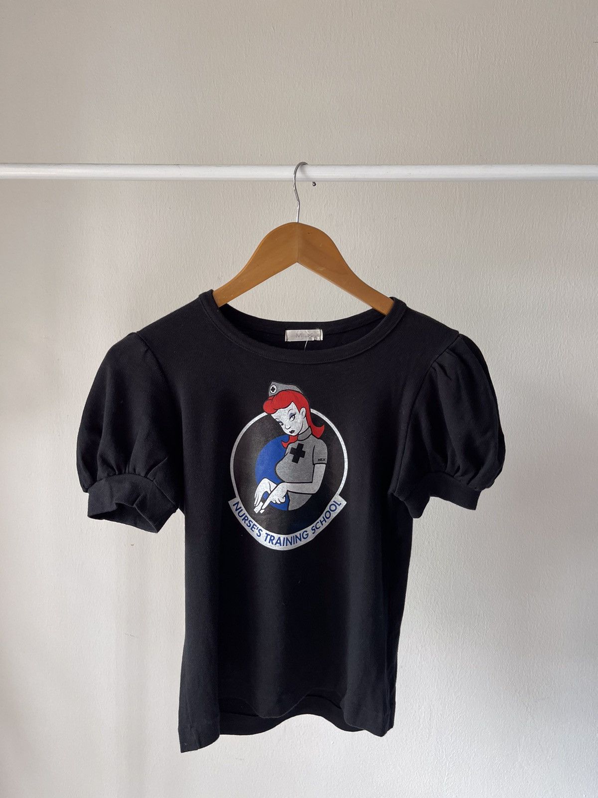 20471120 2000s Milk ‘Nurse Traning School’ Tee A2 Size S / US 4 / IT 40 - 1 Thumbnail