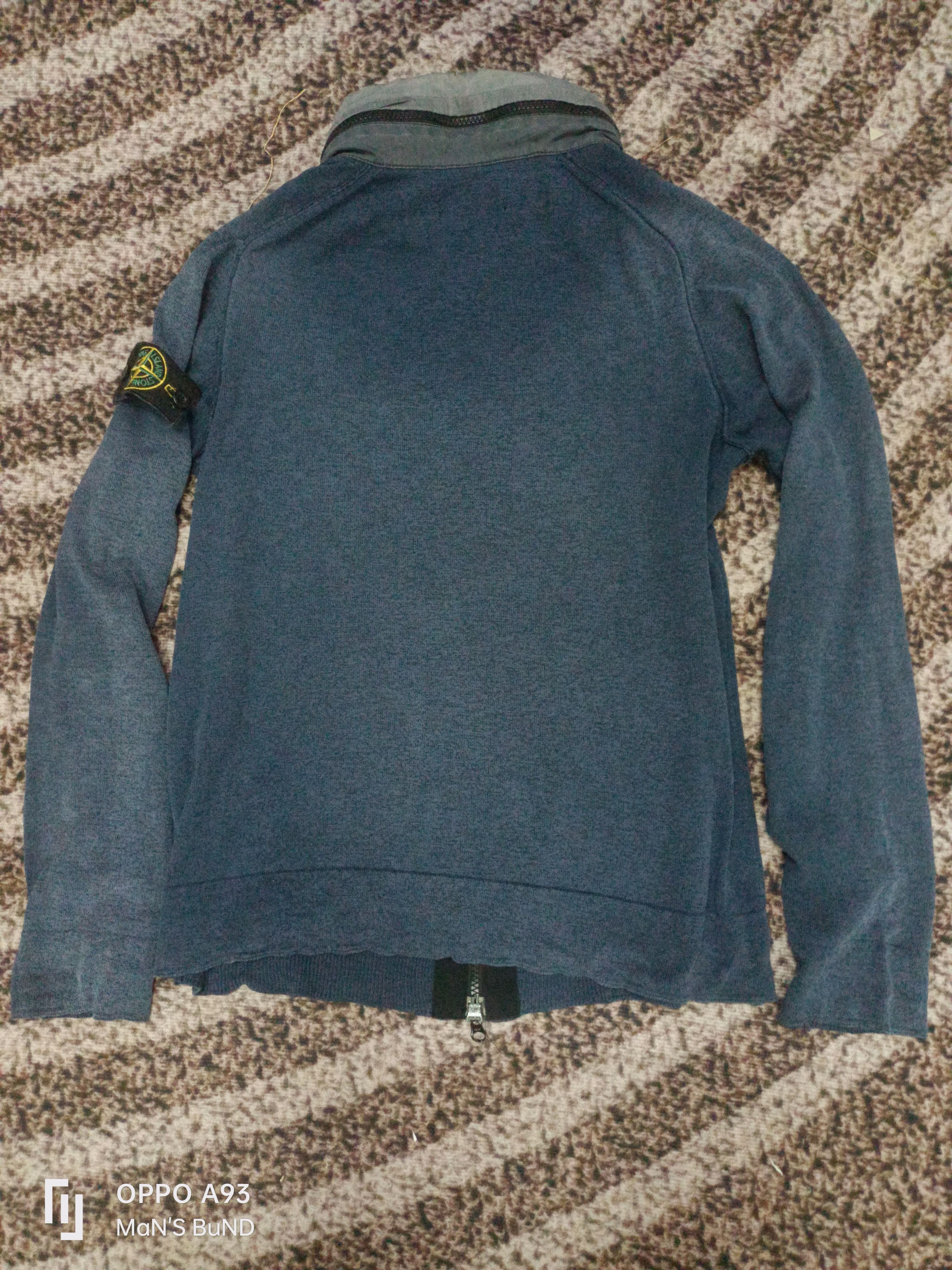 Stone Island Distressed STONE ISLAND 2013 Foldout Hood Full Zip Size US L / EU 52-54 / 3 - 2 Thumbnail