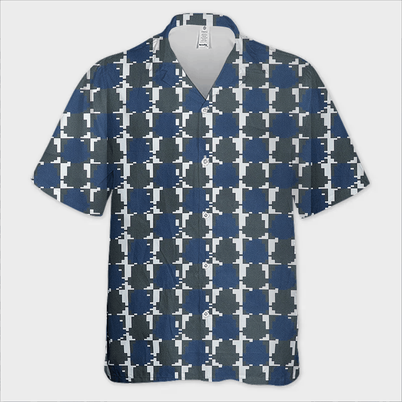 The Unbranded Brand GEOMETRIC MOTIF SHIRT Size US M / EU 48-50 / 2 - 2 Thumbnail