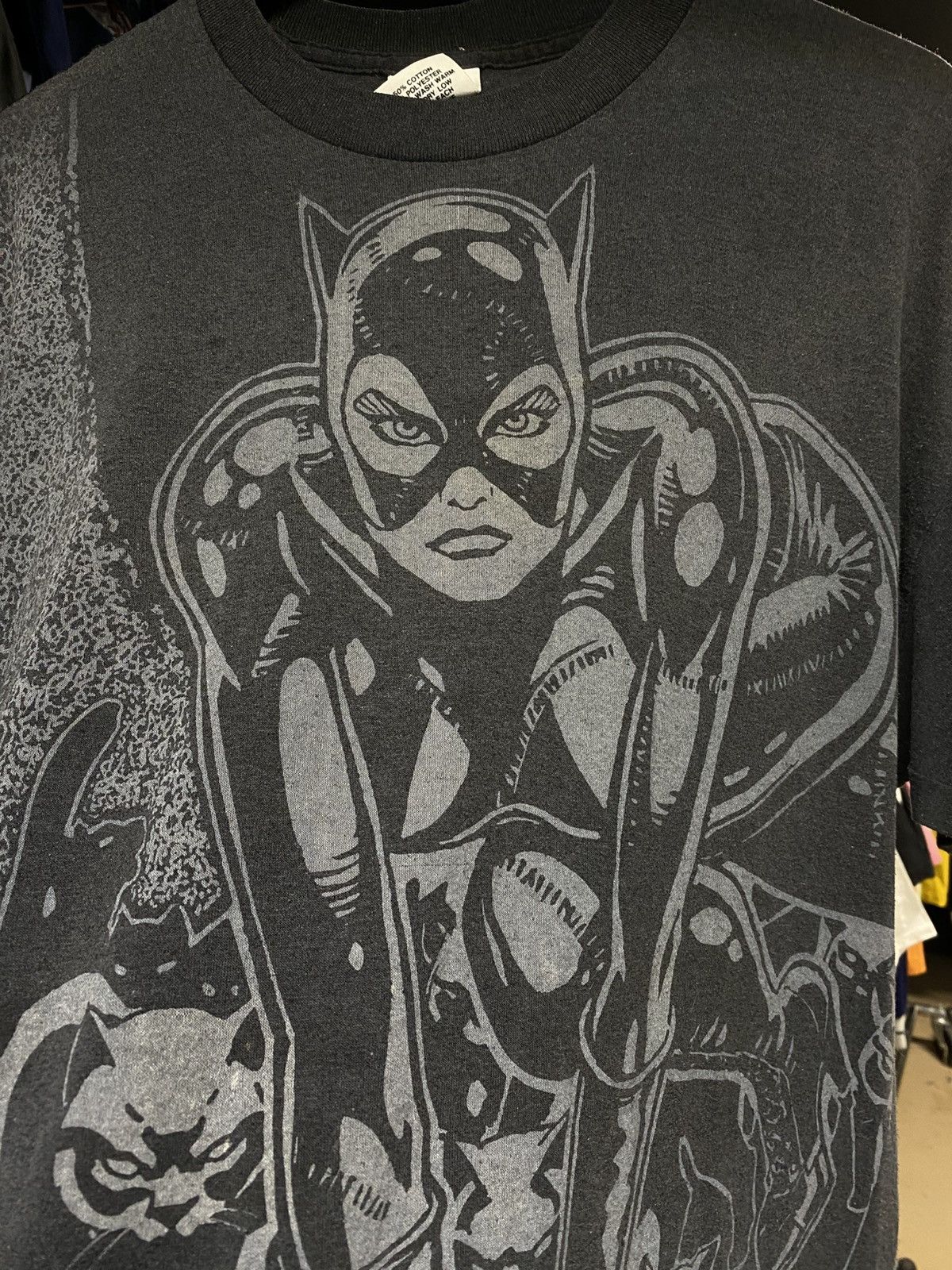 Vintage 90’s Batman Cat Women Tee Shirt Large