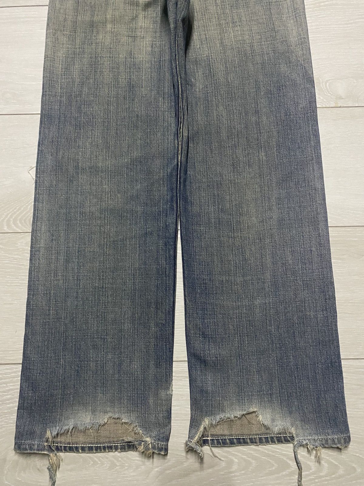 Levi's Vintage Levis 503 Top Button J41 Mud Wash Streetwear Jeans Size US 28 / EU 44 - 6 Thumbnail