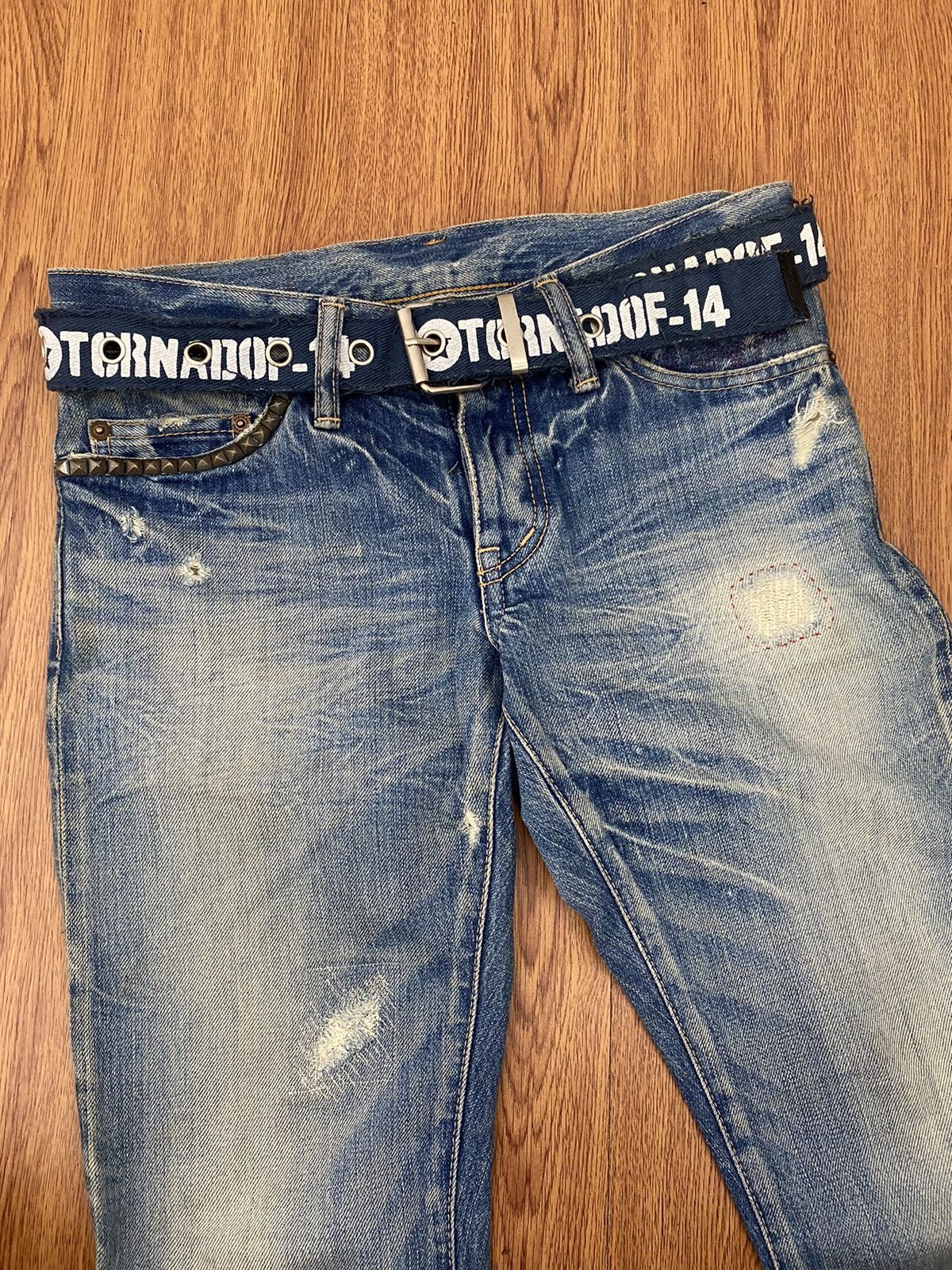 Japanese Brand × Tornado Mart Tornado F14 military belt Size ONE SIZE - 3 Thumbnail